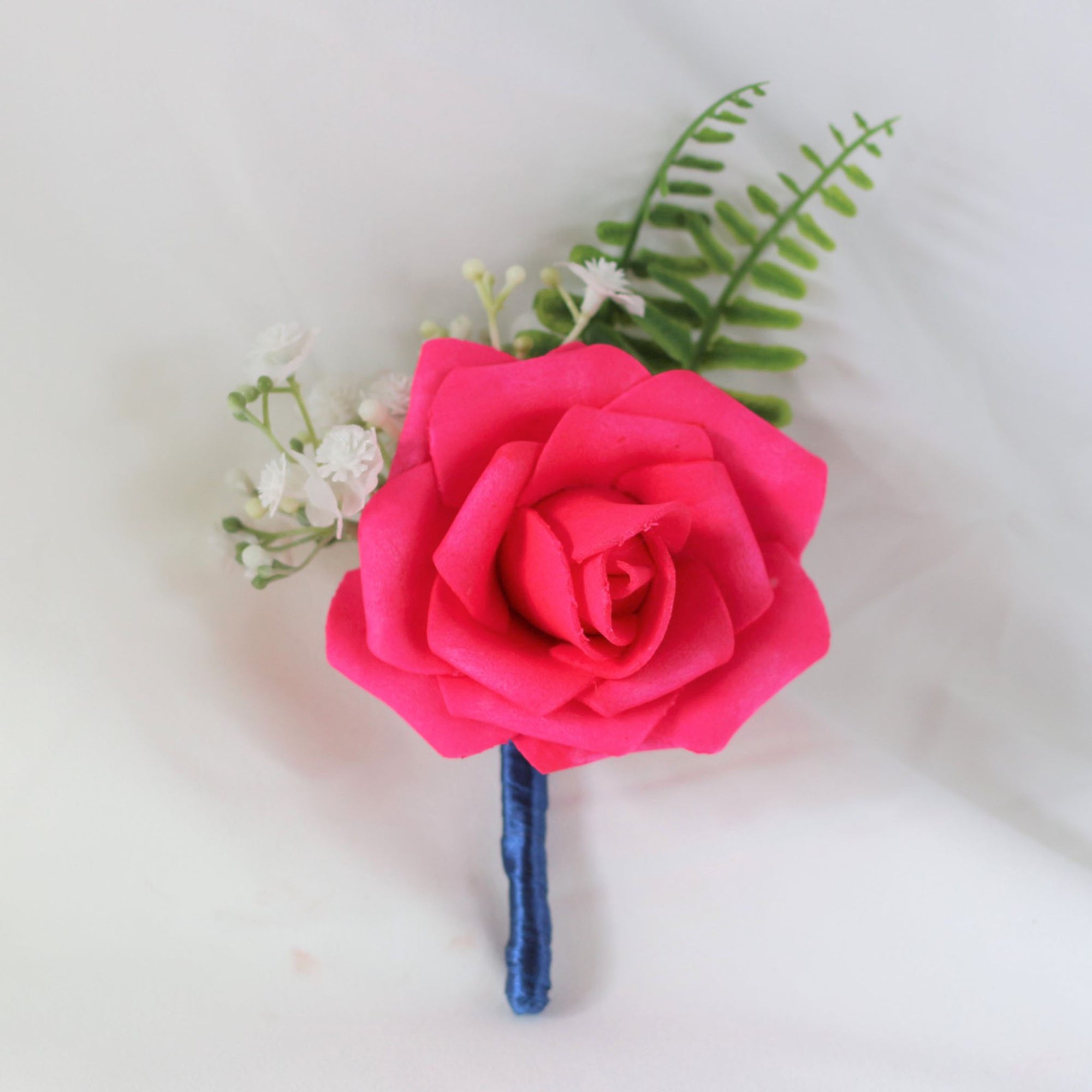 Bridal Hot Pink Bouquets Sets Corsages and Boutonnieres