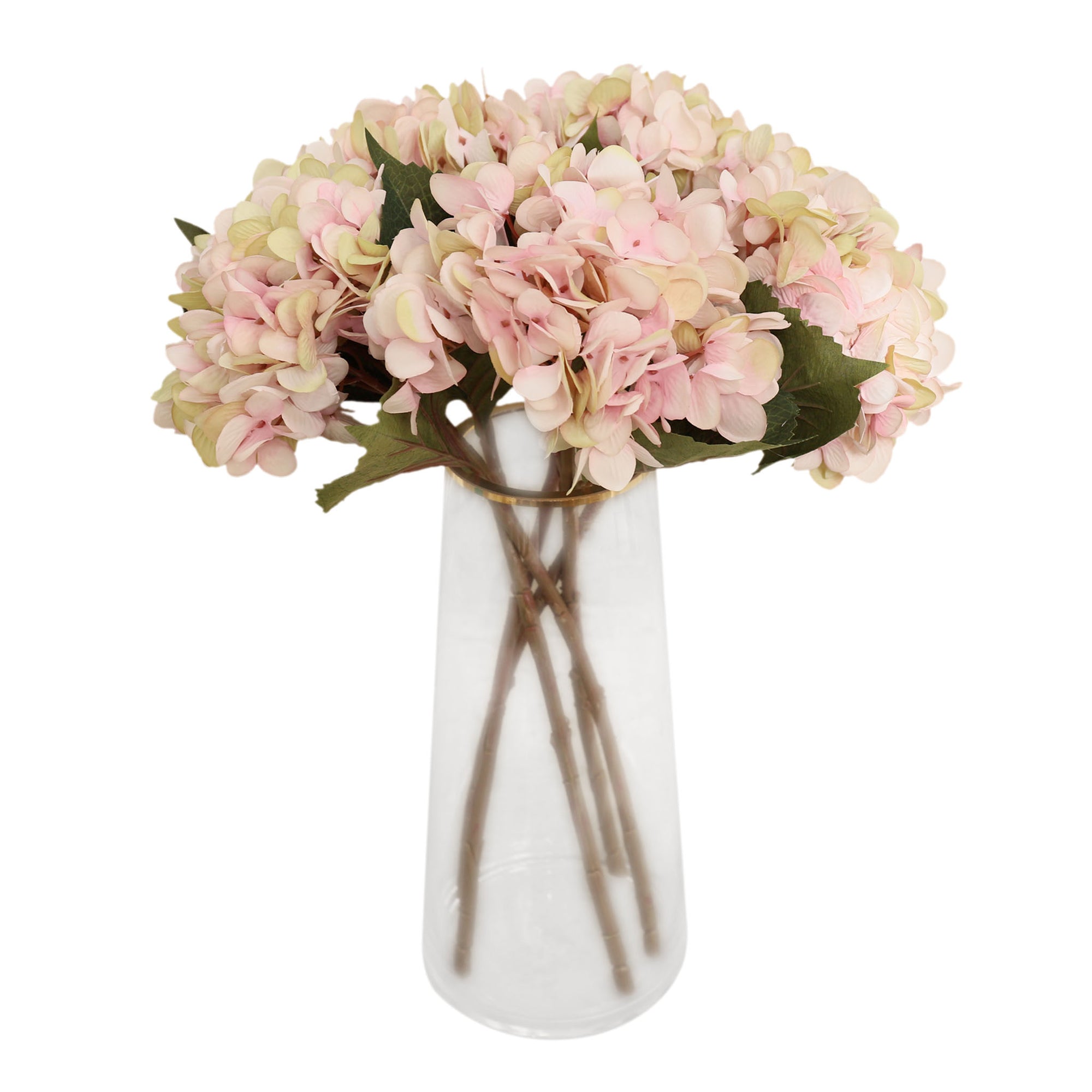 Faux Hydrangea Flowers Silk Flower Arrangements