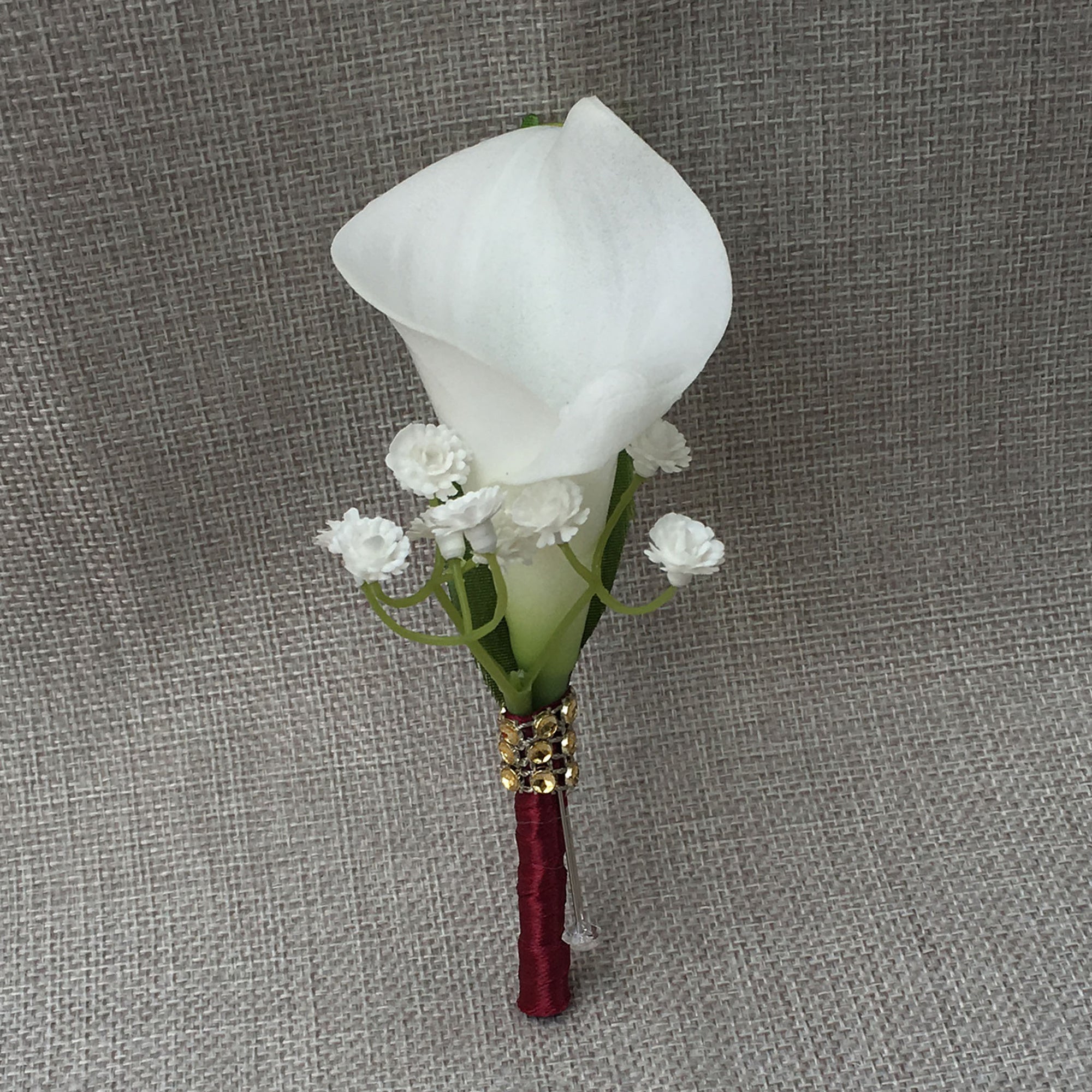 White Flower Bridal Bouquet Fake Calla Lily Bouquets