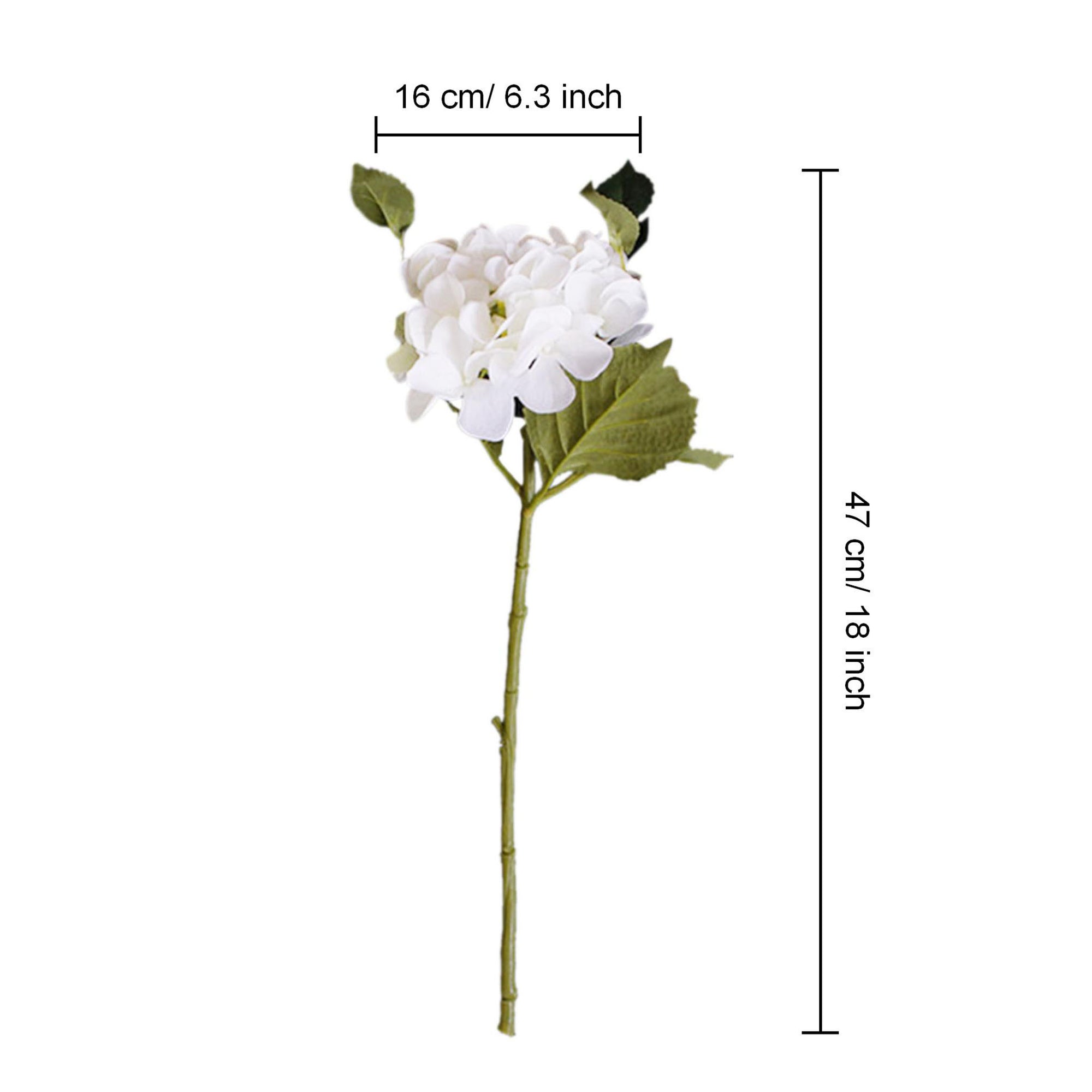 Artificial Hydrangea Silk Hydangea Flowers 6 inch