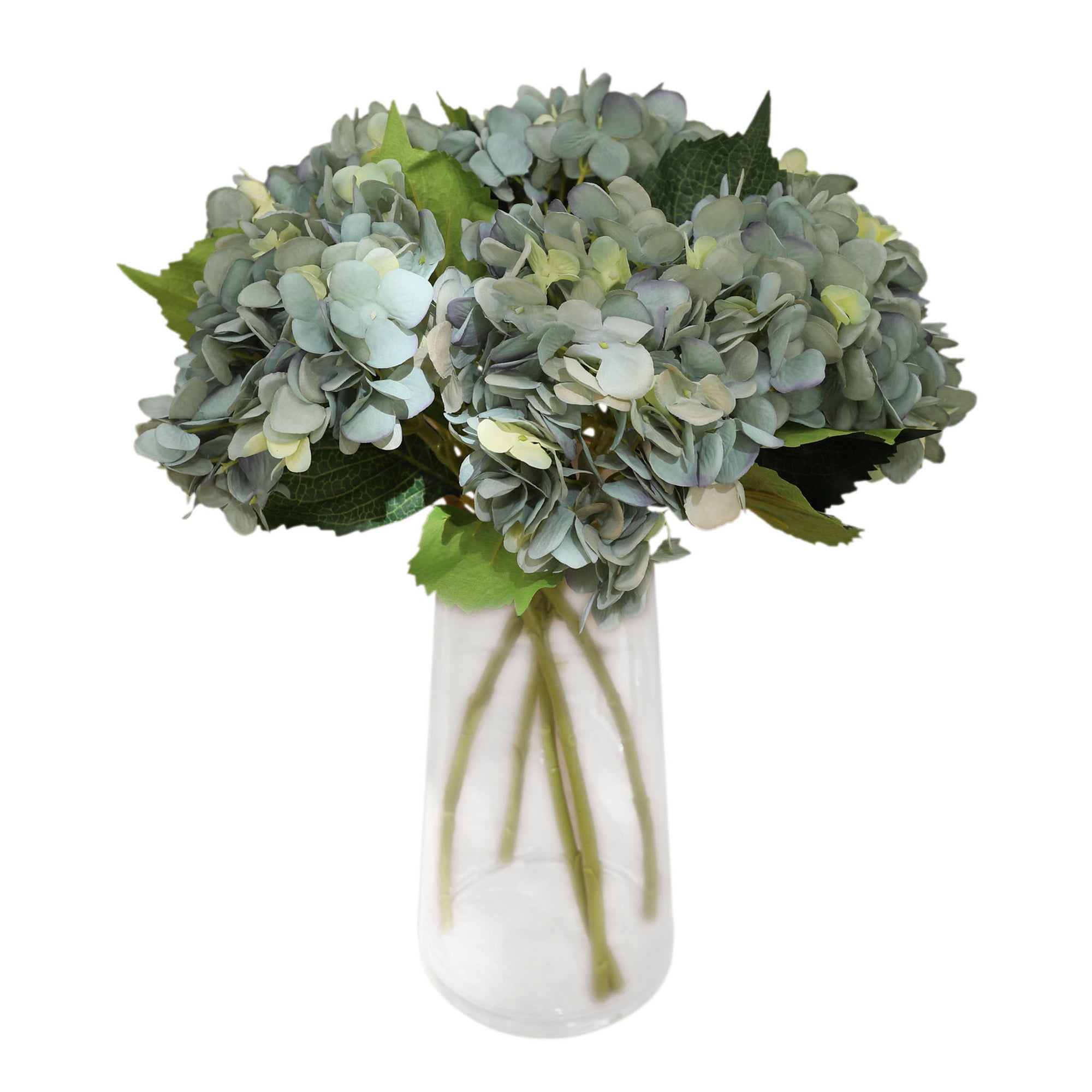 Faux Hydrangea Flowers Silk Flower Arrangements