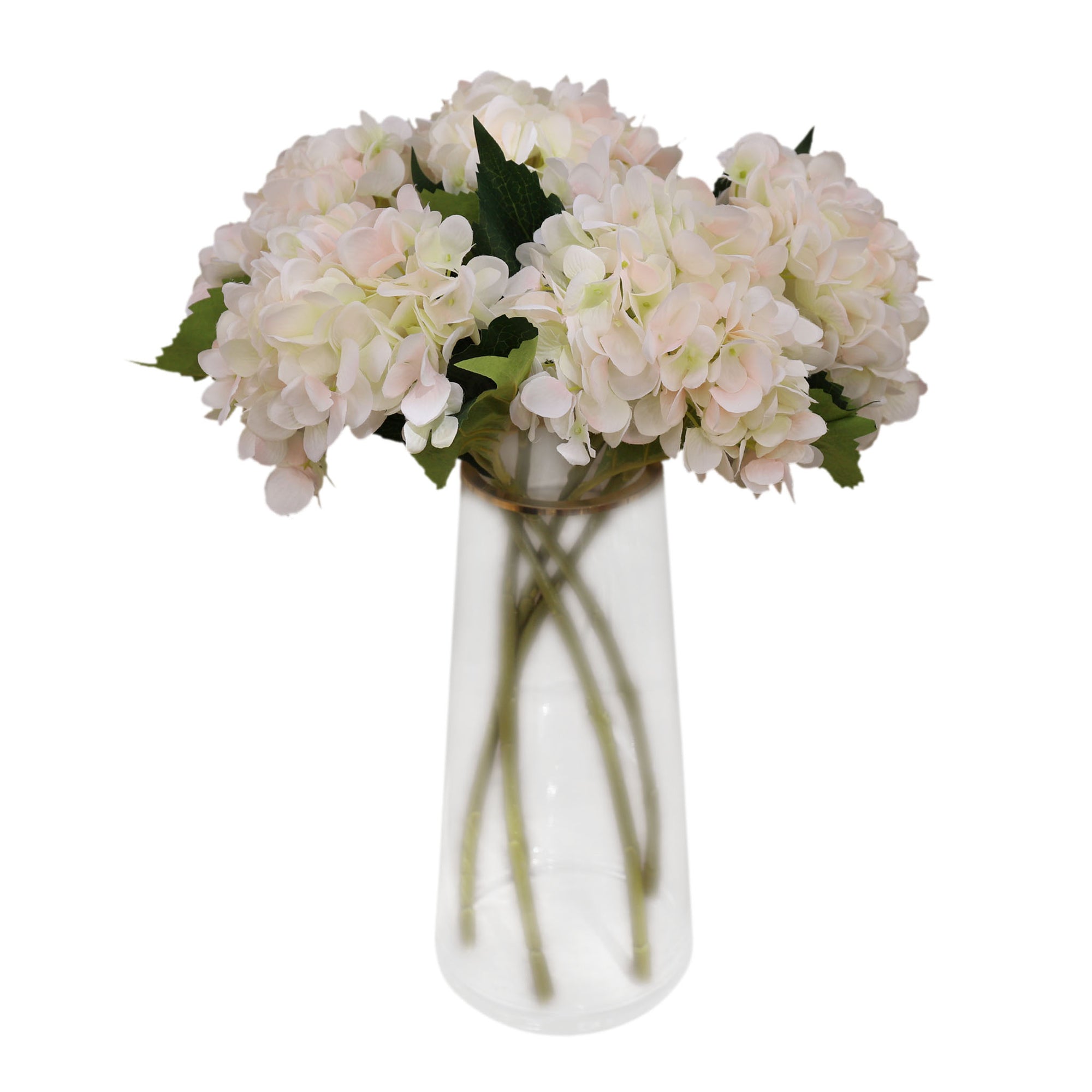 Faux Hydrangea Flowers Silk Flower Arrangements