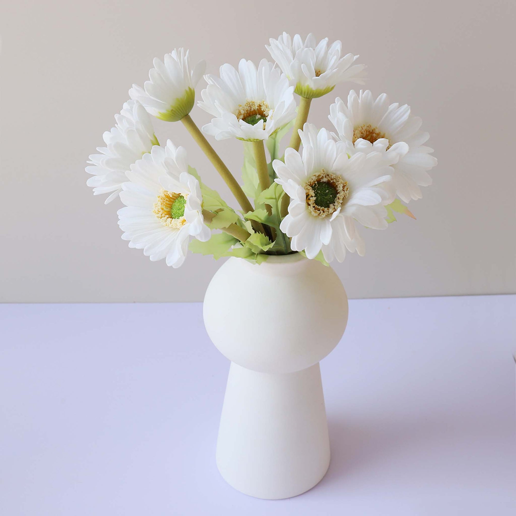 Artificial Gerbera Daisy Bouquet Real Touch Flowers for Wedding Bouquets