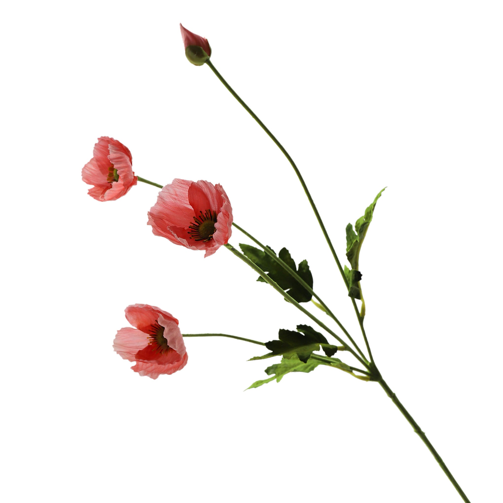 Artificial Poppies Silk Poppy Flowers VANRINA