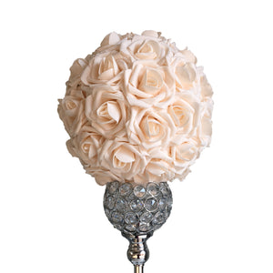 blush flower ball
