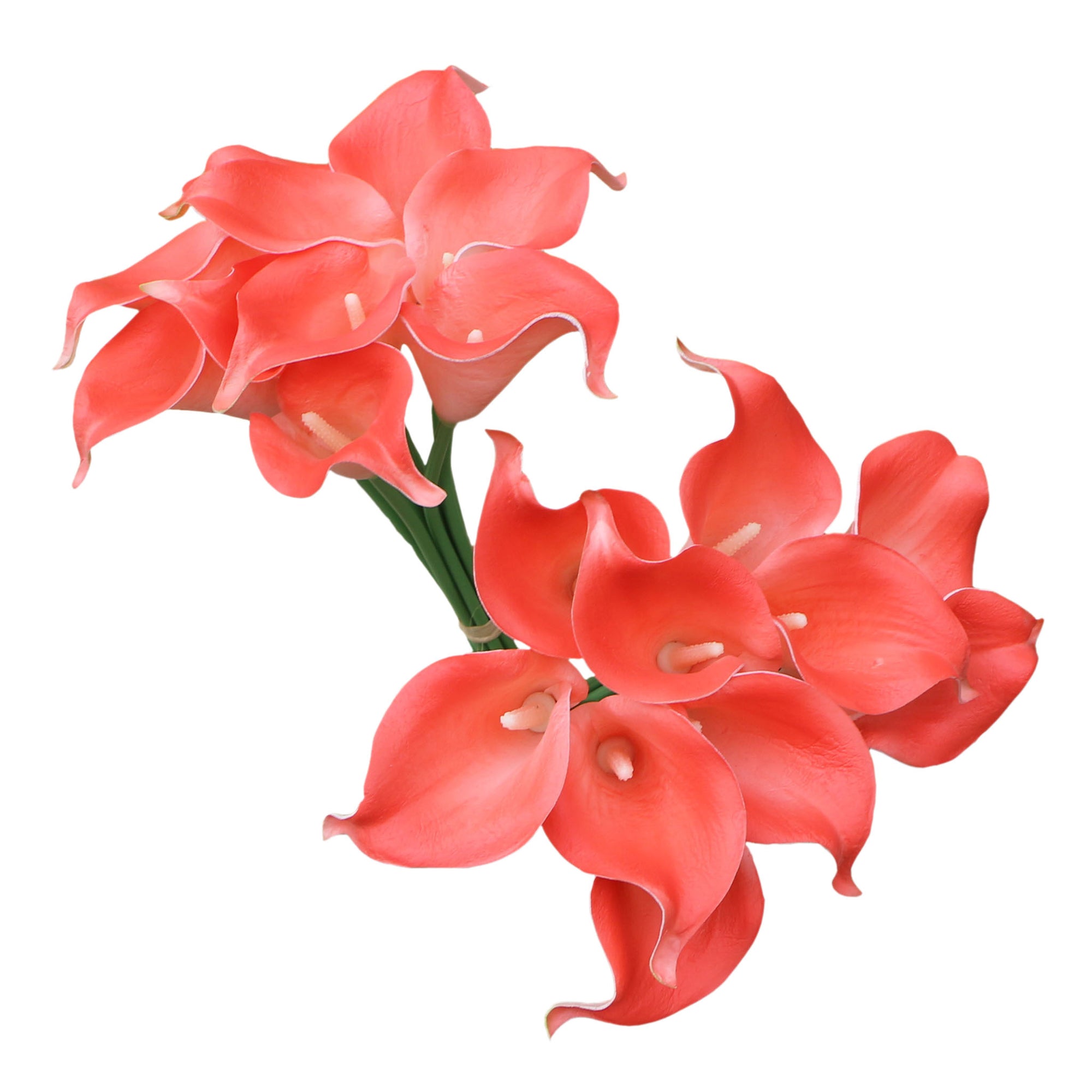 Dark Coral Calla Lily for Bridal bouquet DIY