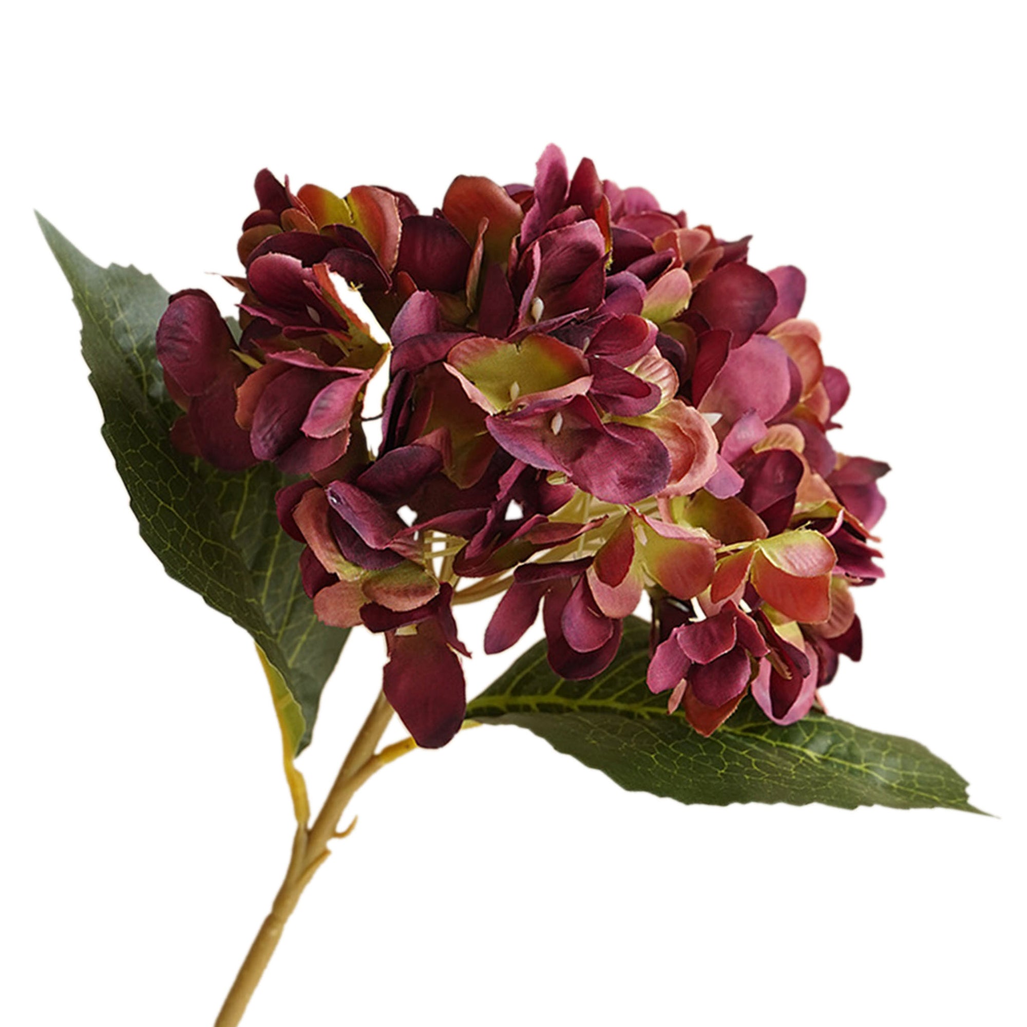 Artificial Hydrangea Bush for Flower Arrangement