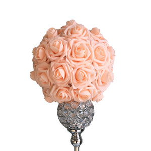 peach flower ball