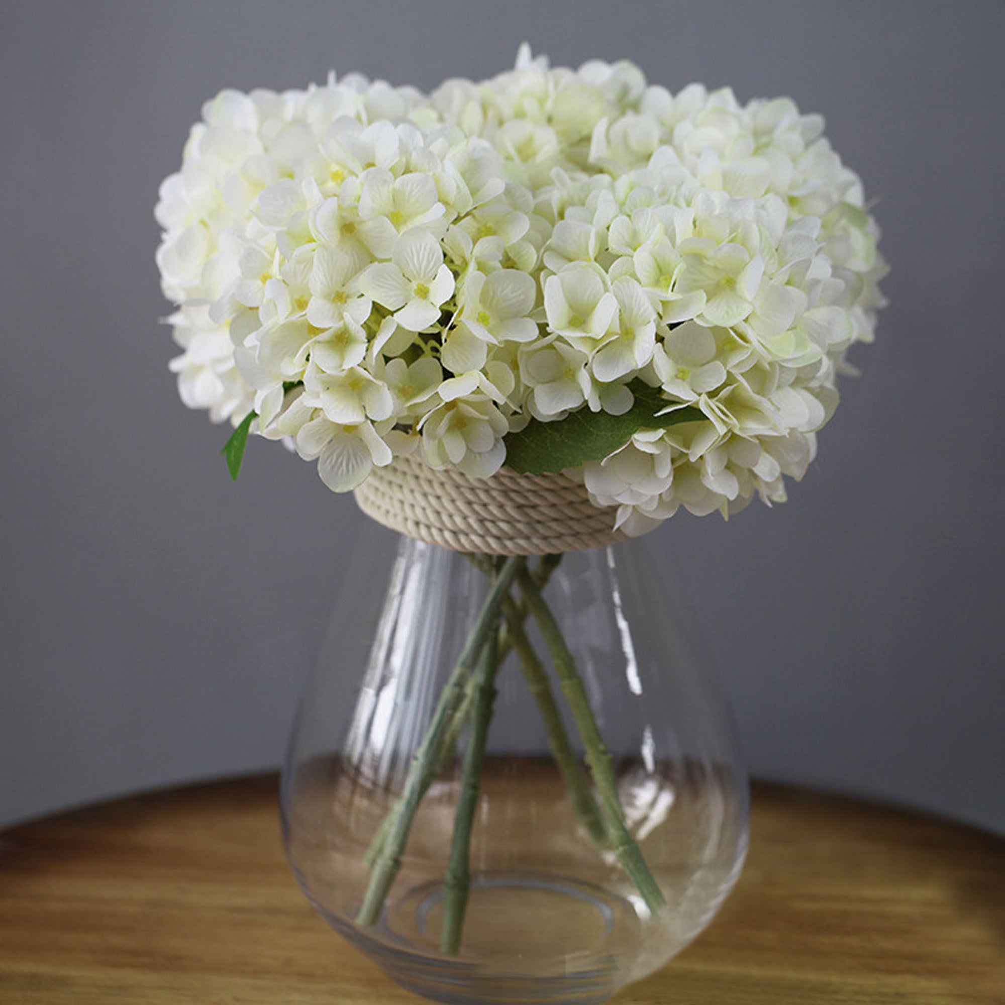 Wedding Flowers Silk Hydrangeas Arrangement