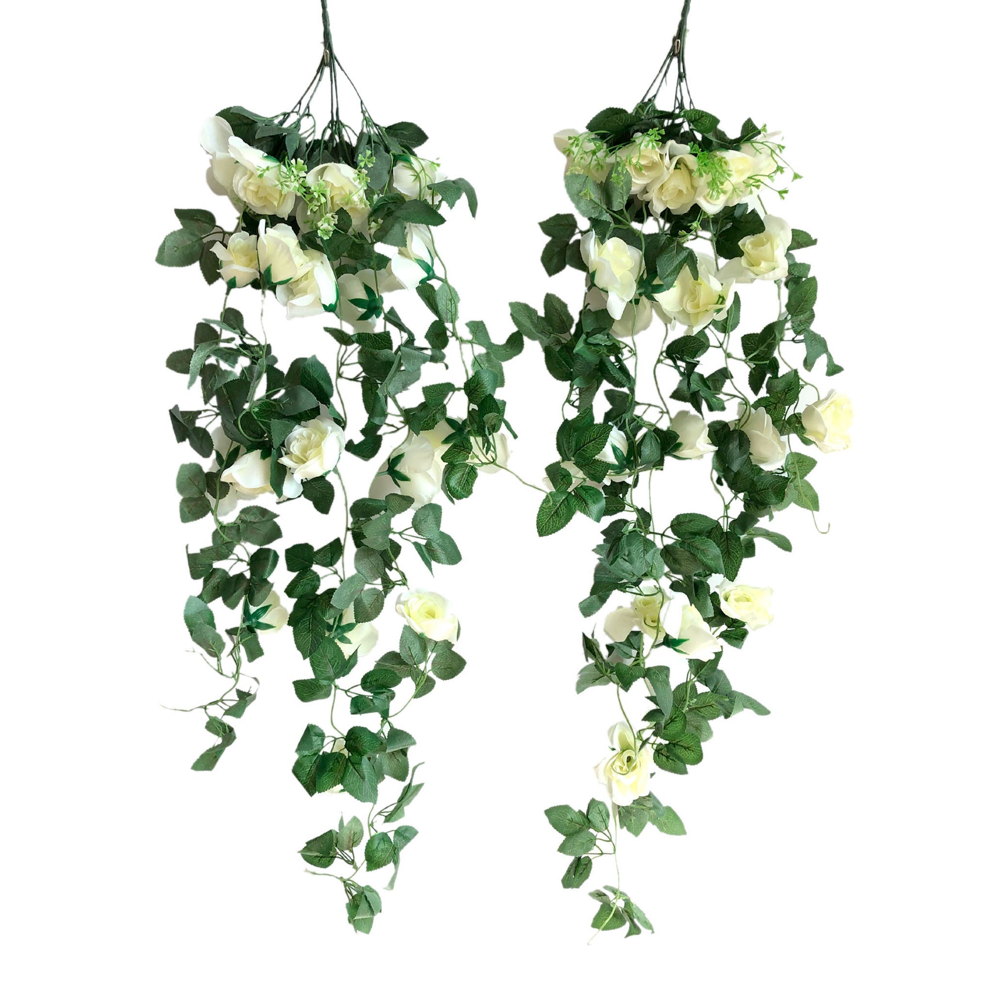 Artificial Flower Vines Silk Rose Garland for Home Outdoor Decor