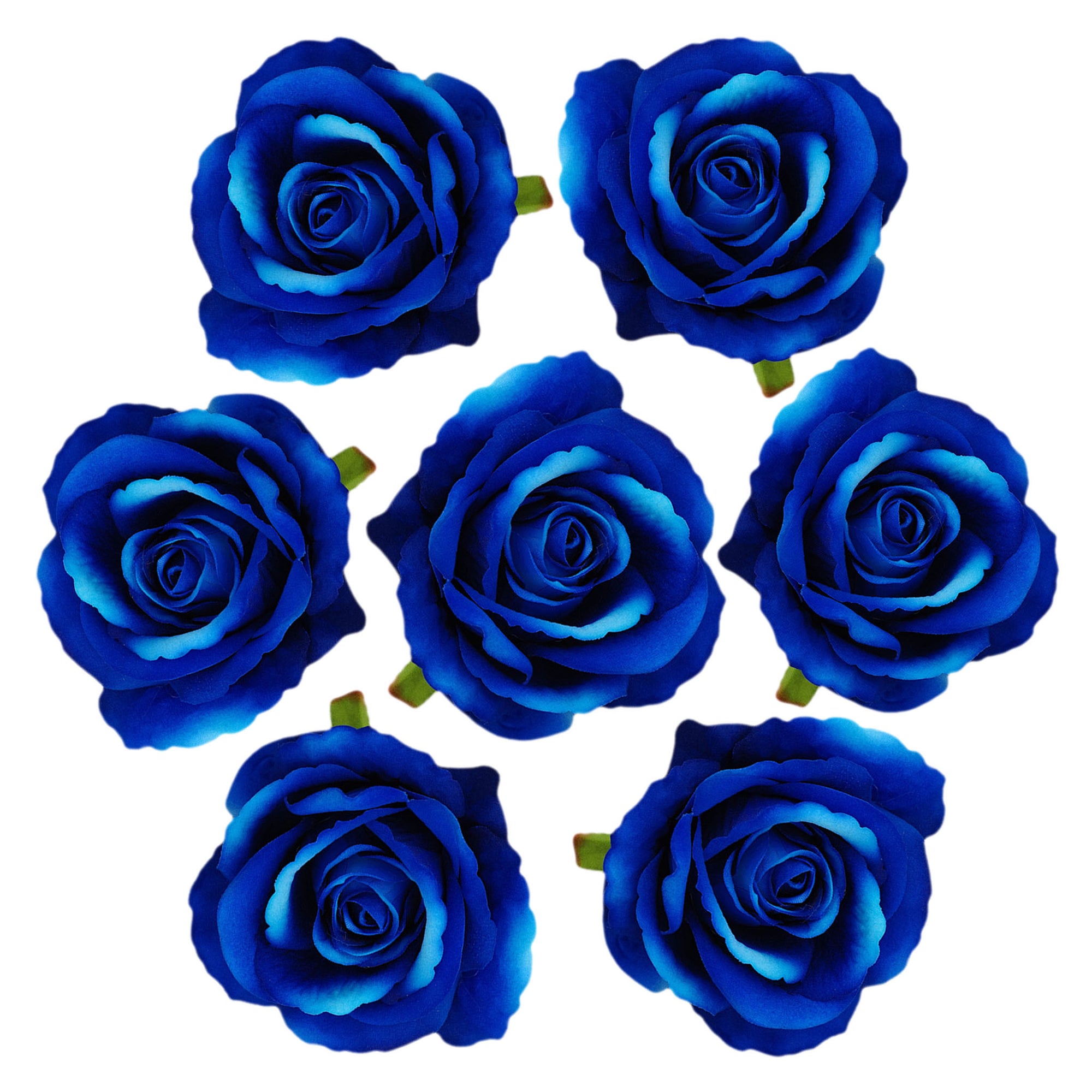 Artificial Flowers Silk Rose Heads in Bulk