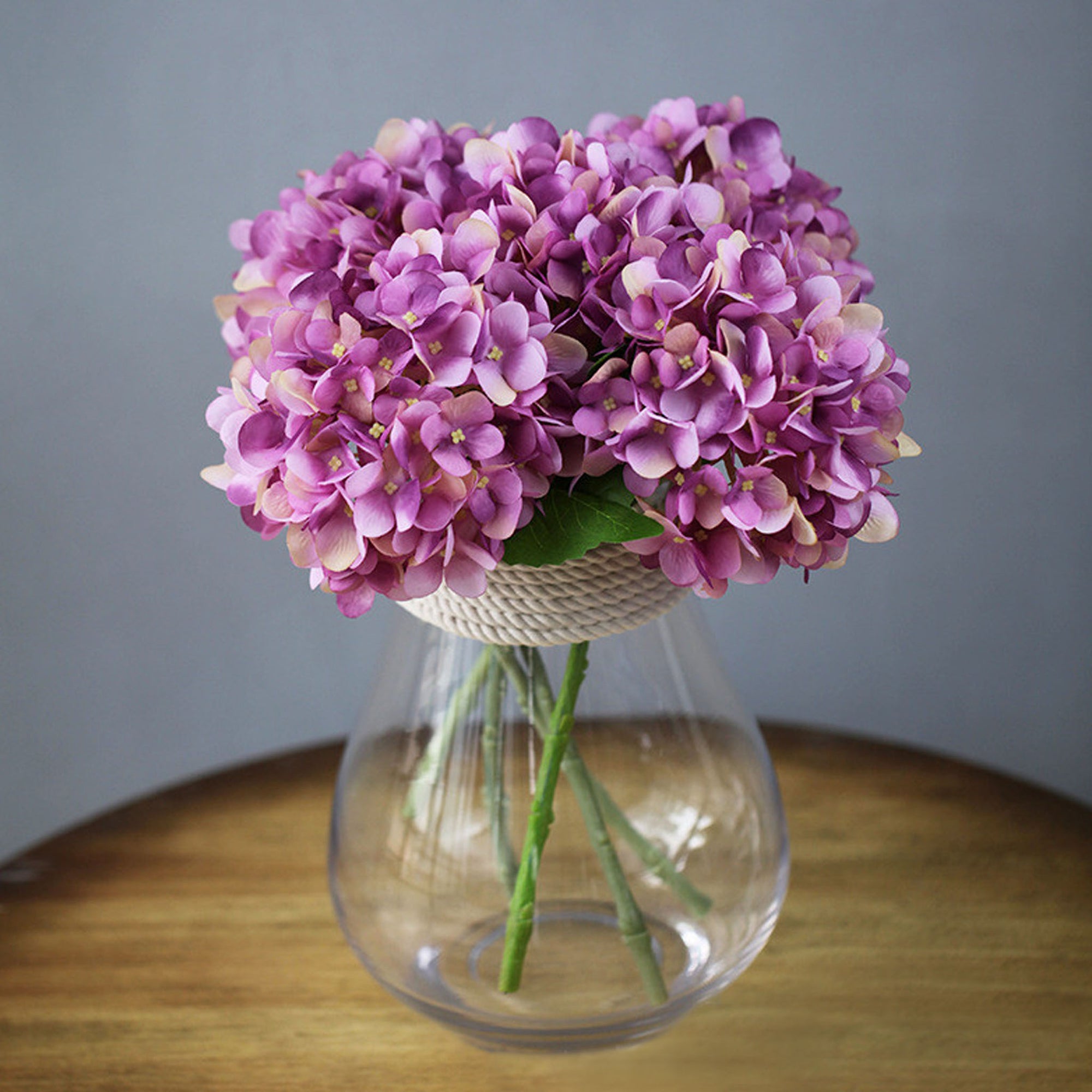 Wedding Flowers Silk Hydrangeas Arrangement