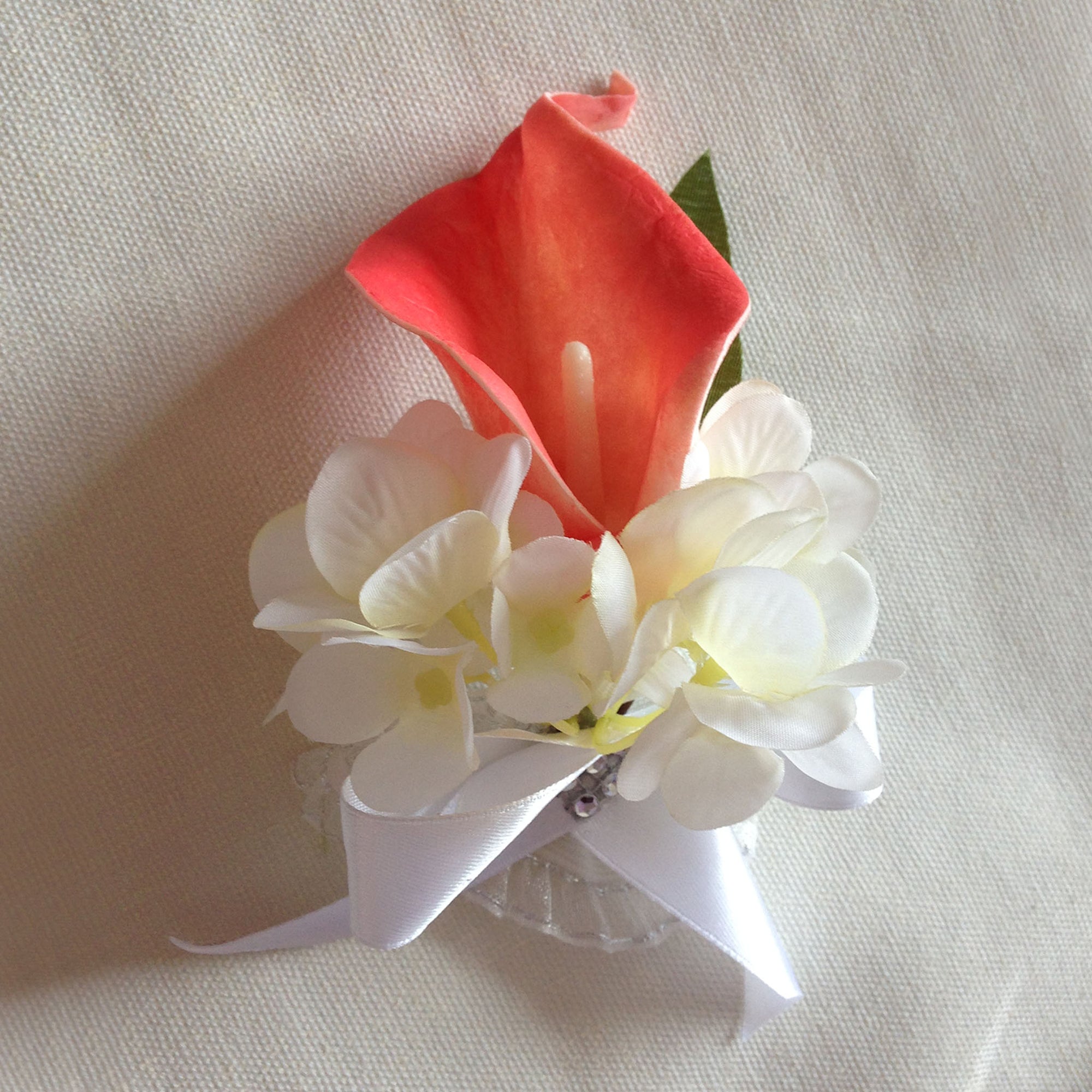 Coral Pool Blue Wedding Bouquets Boutonnieres Corsage