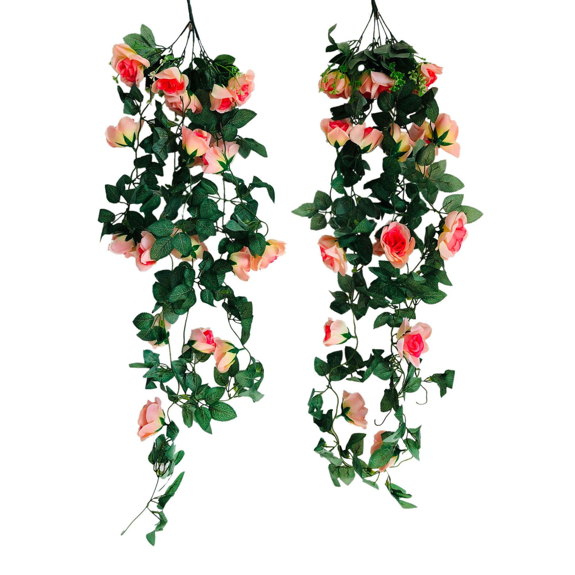 Artificial Flower Vines Silk Rose Garland for Home Outdoor Decor