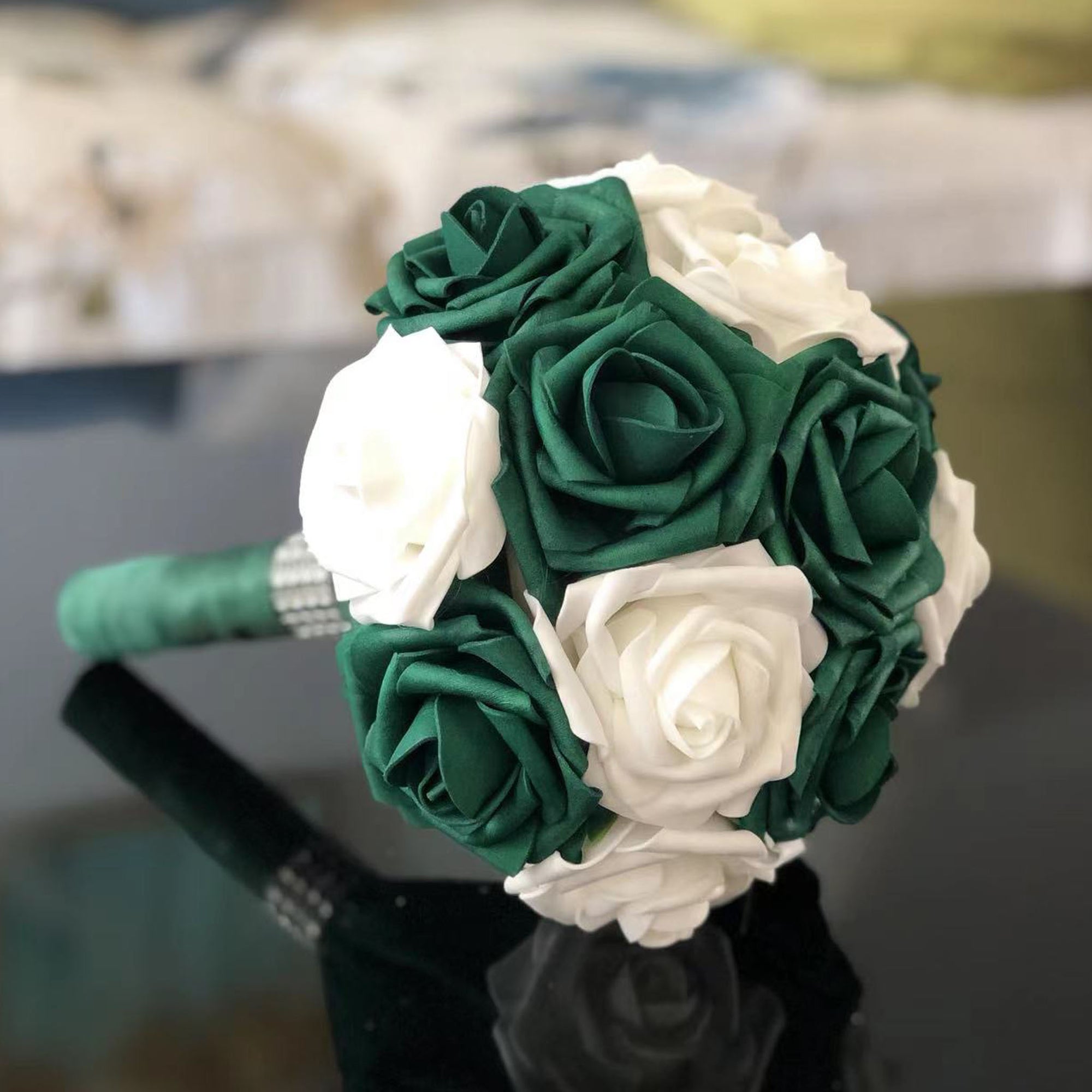 Emerald Green Wedding Bouquet Package