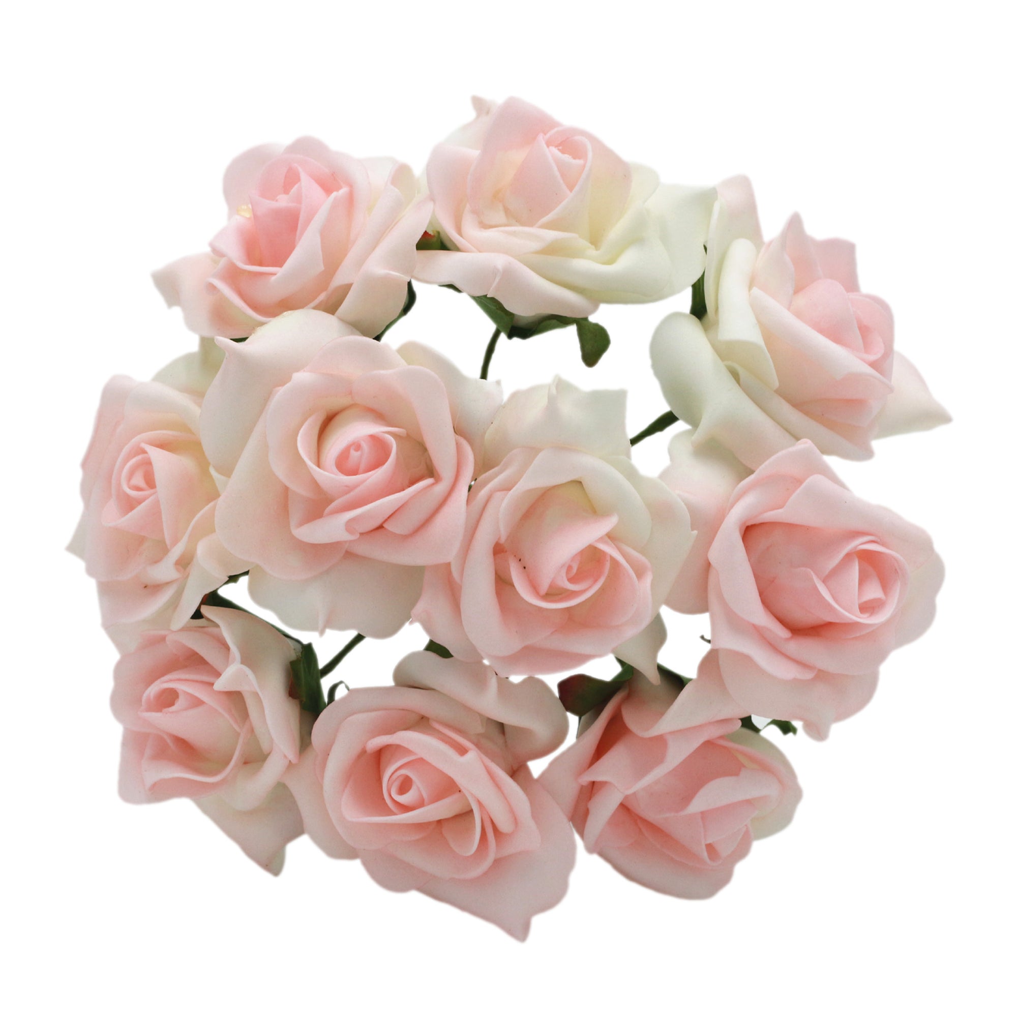 Light Pink Roses Artificial Flowers Wedding