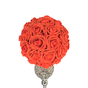 orange flower ball
