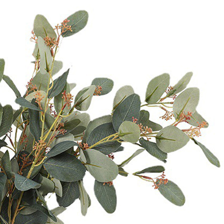 Artificial Realistic Eucalyptus Leaves 28"