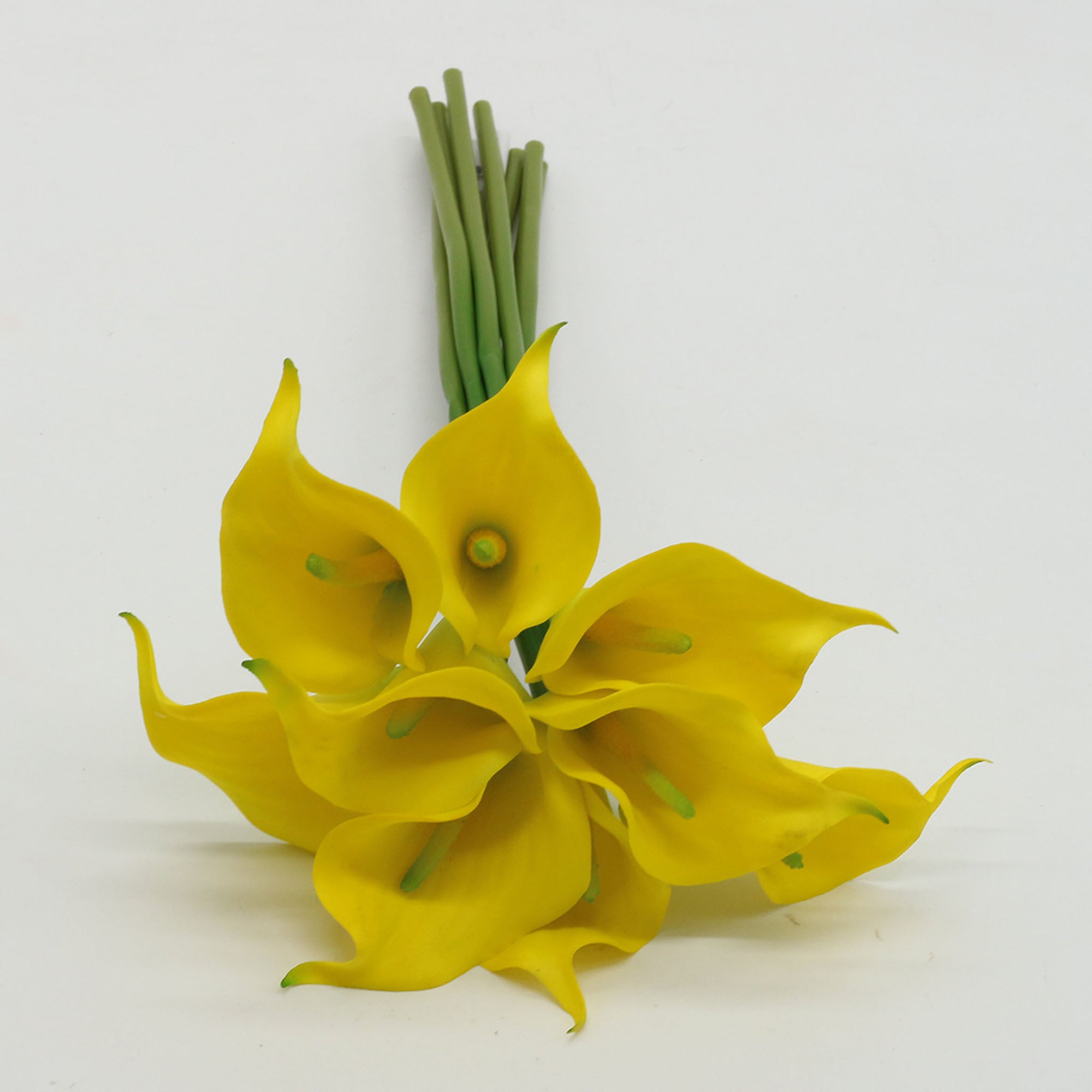 Lime Yellow Calla Lily Bouquet Yellow Calla Lilies Wedding Flowers
