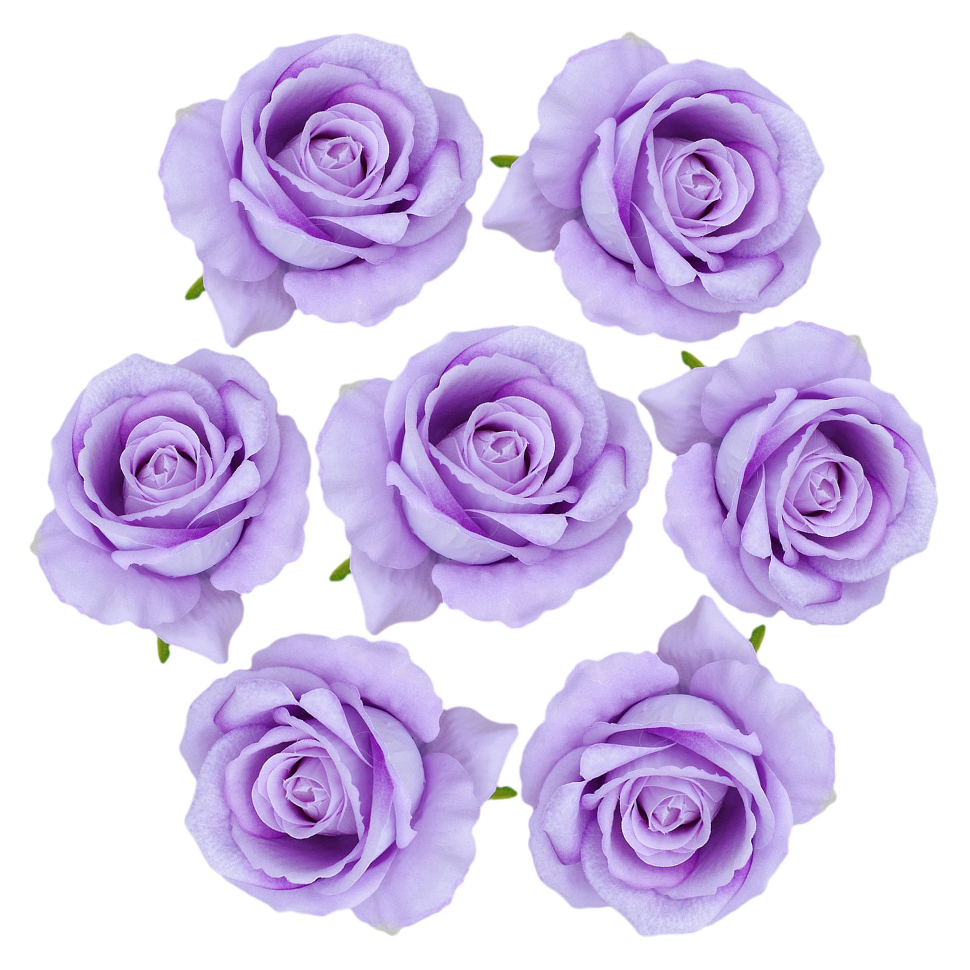 Artificial Flowers Silk Rose Heads in Bulk