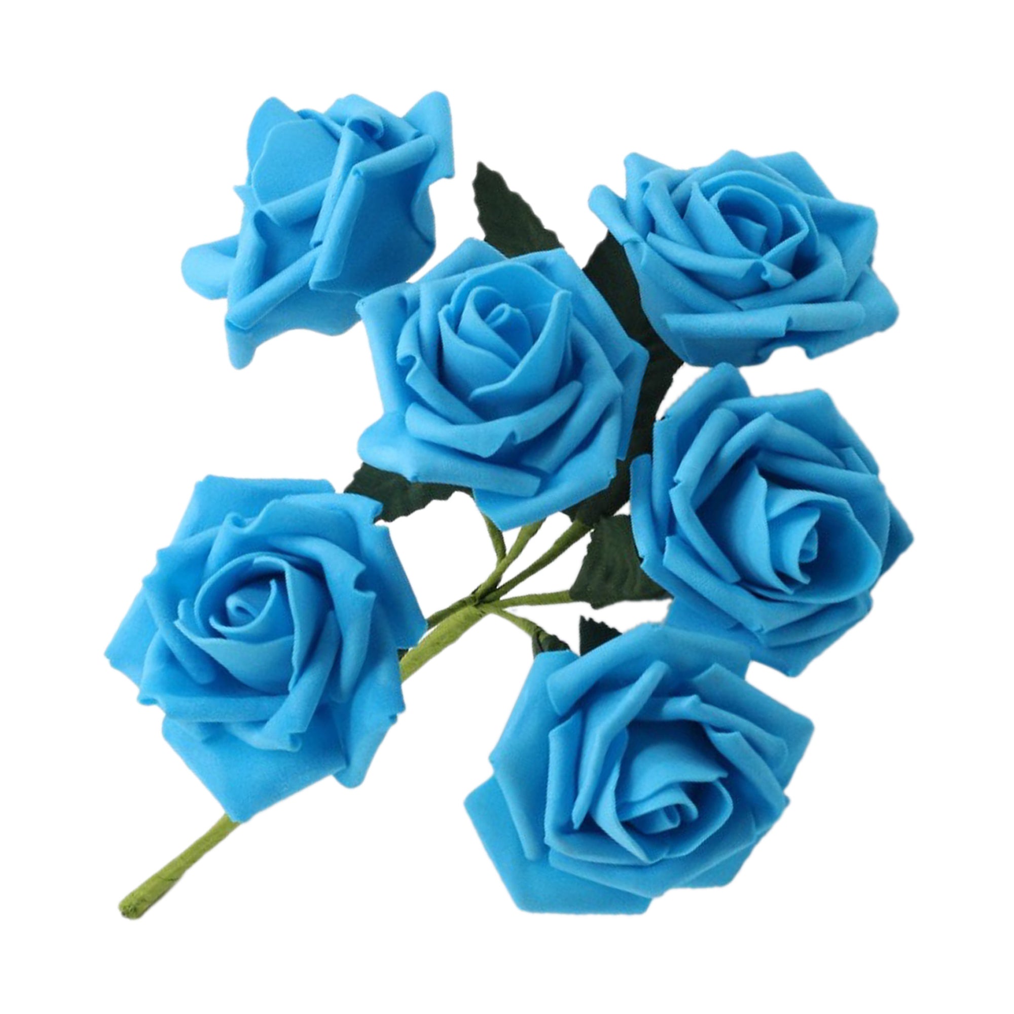 Turquoise Wedding Flowers Artificial Malibu Roses