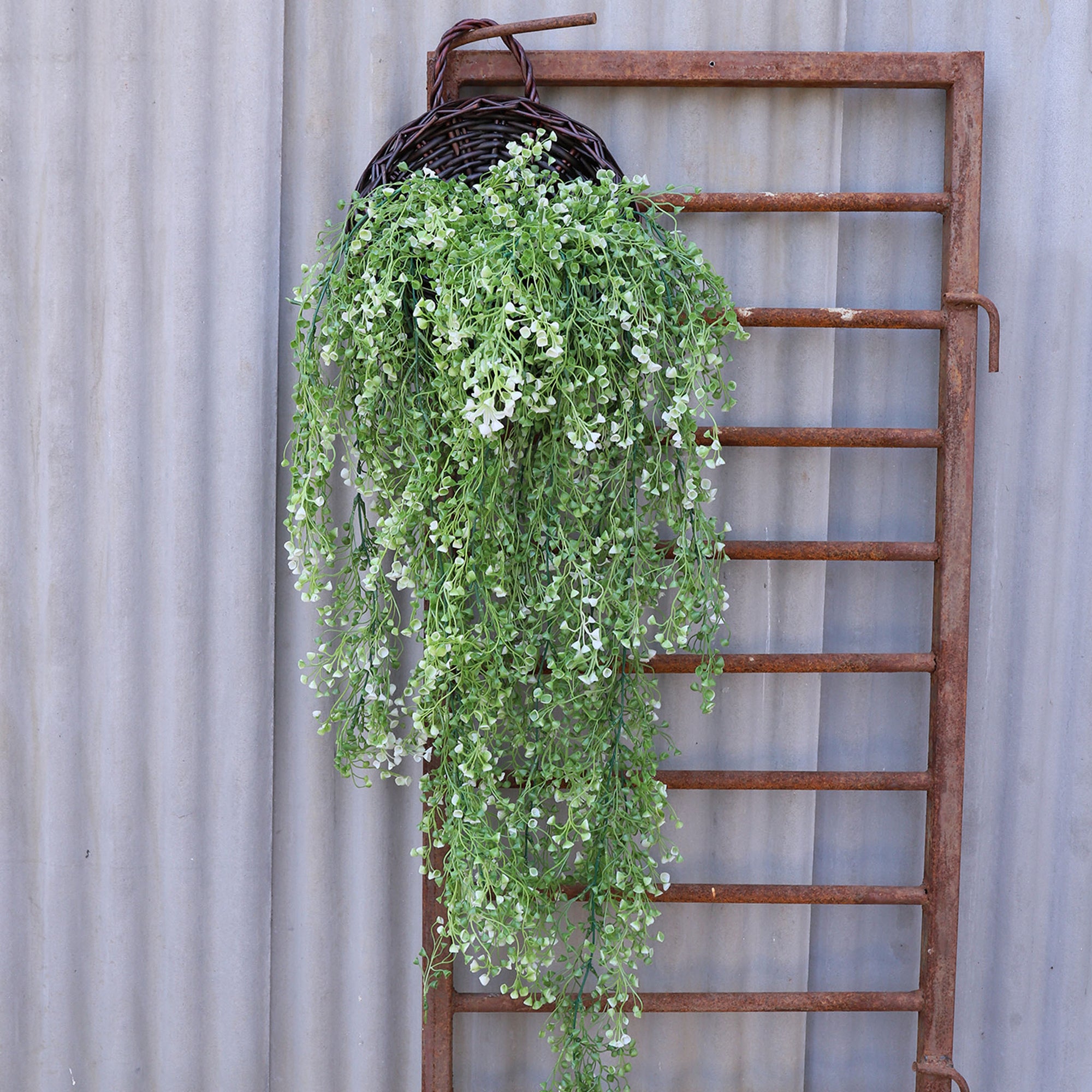 Faux Hanging Plants UV Protected Fake Greenery Vines
