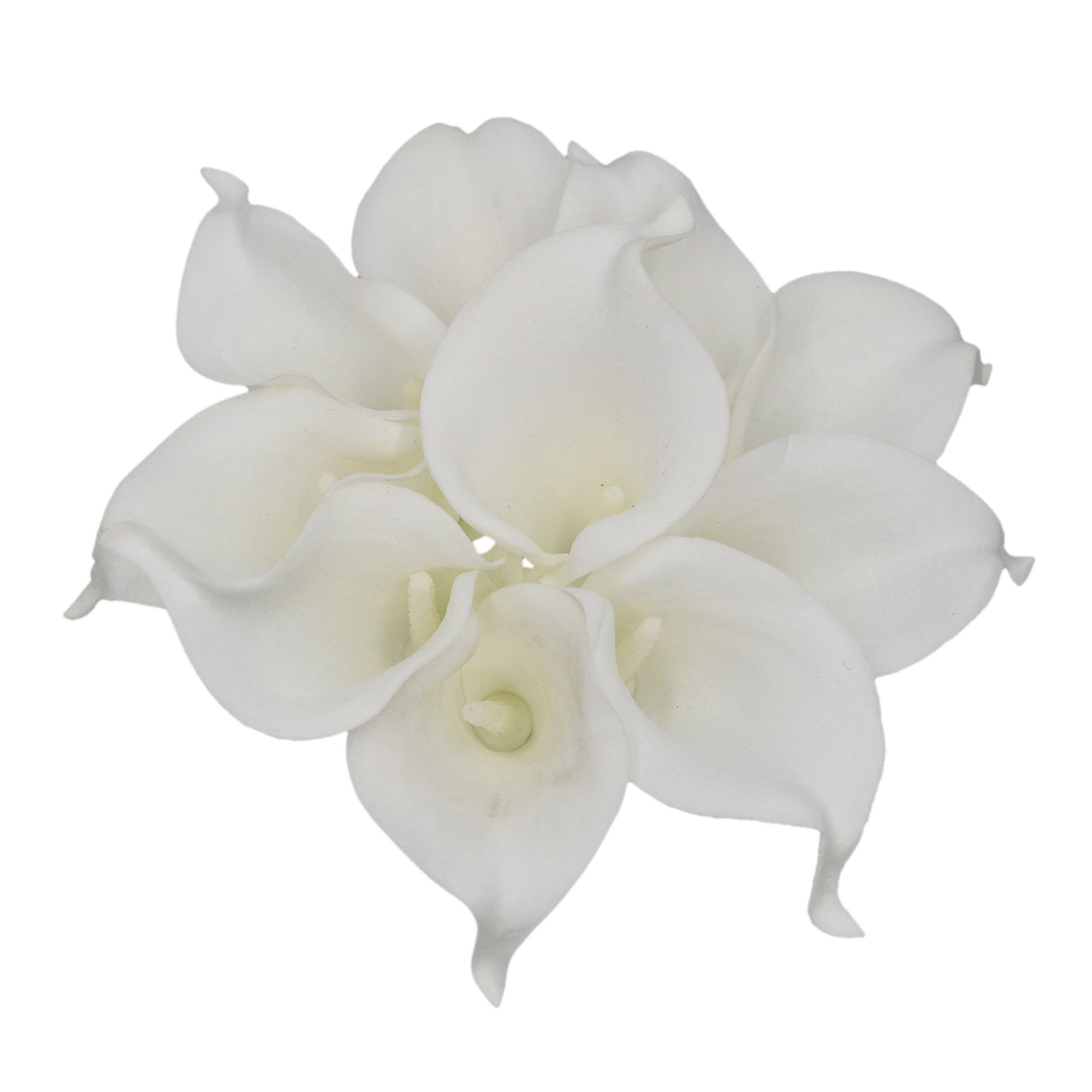 White Calla Lily Real Touch Flowers PU Calla Lilies