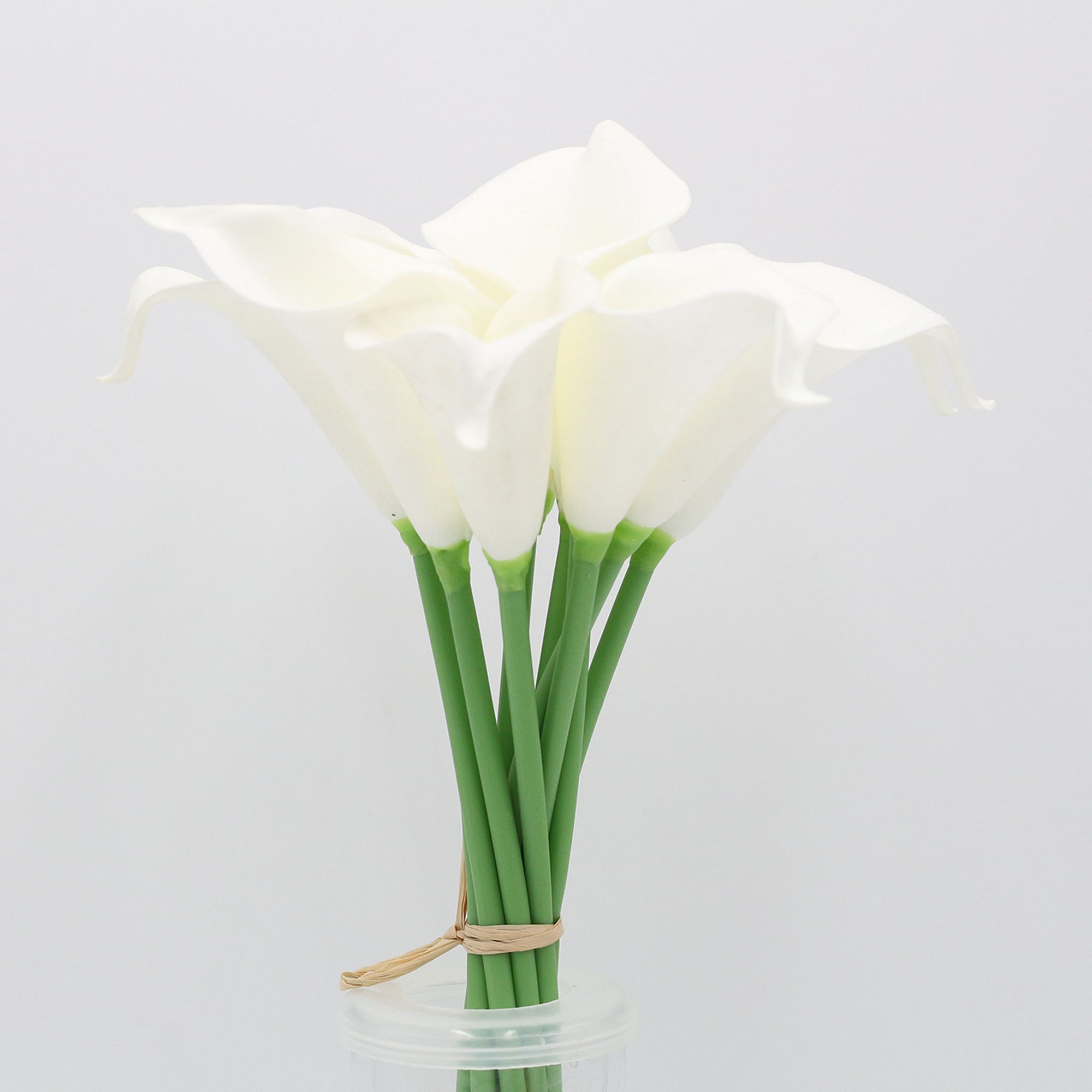White Calla Lily Real Touch Flowers PU Calla Lilies