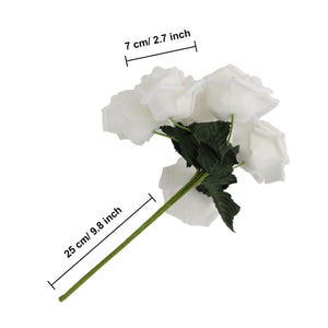 Foam off white rose hot sale