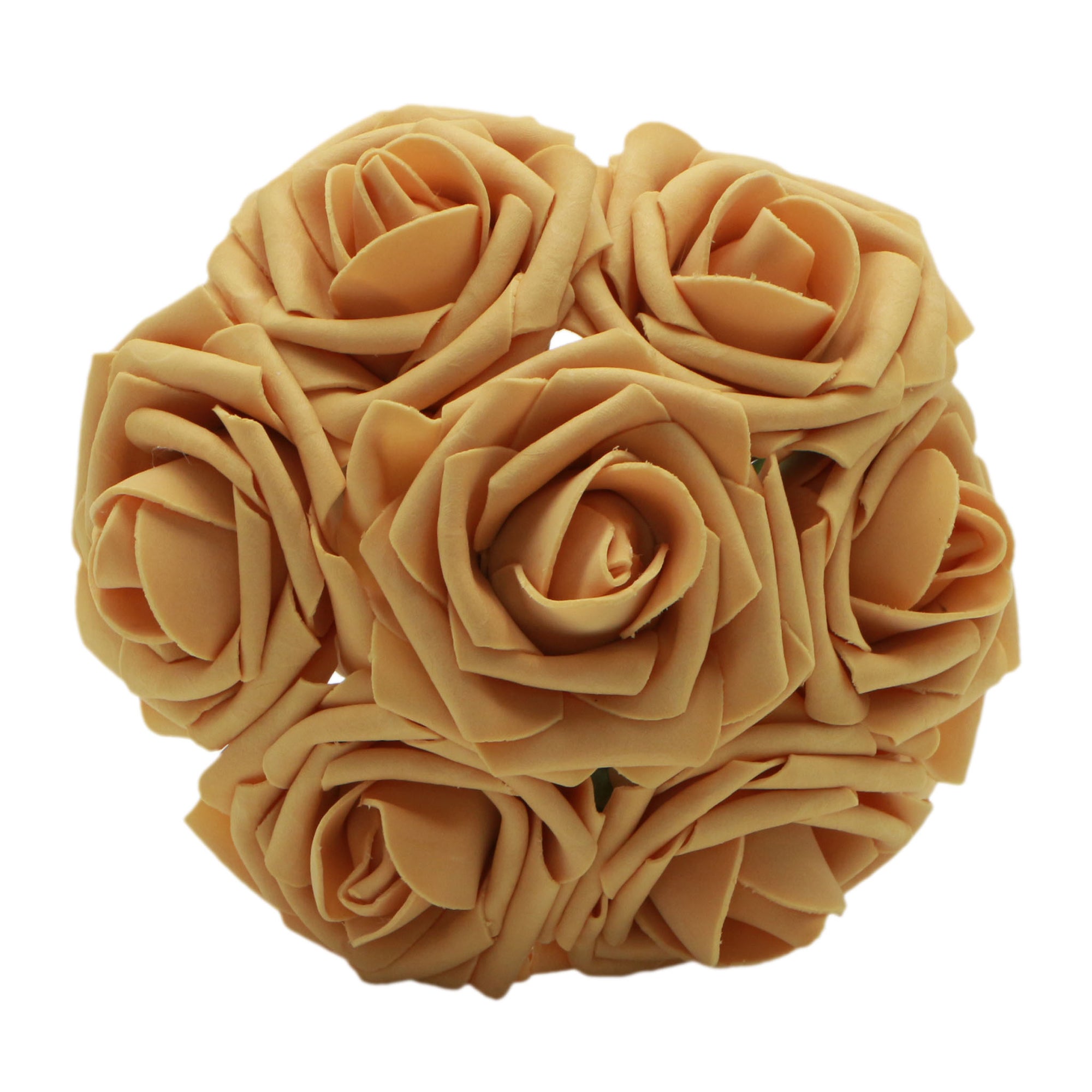 Mustard Wedding Flowers Artificial Roses for Bridal