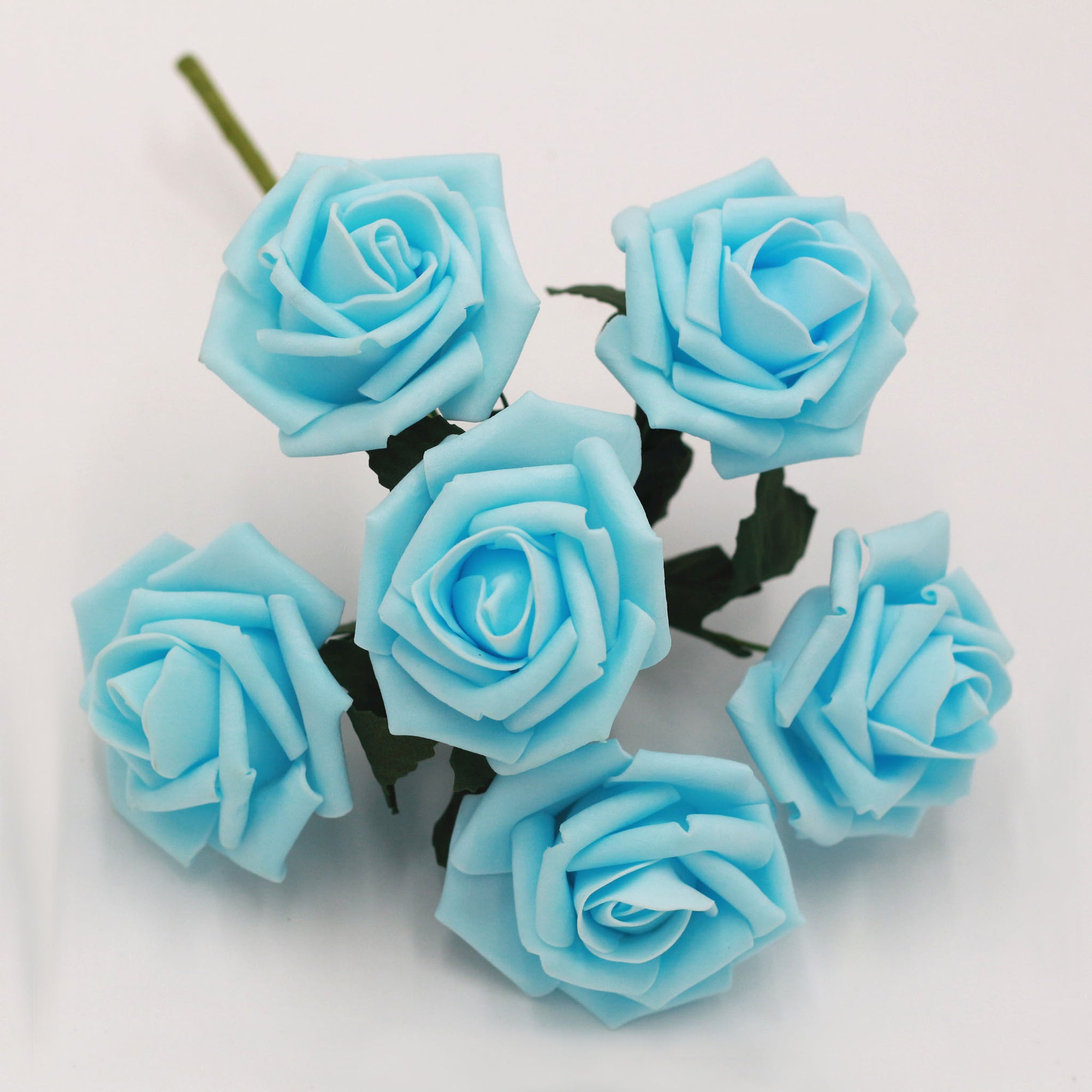Baby Blue Artificial Flowers Light Blue Faux Flowers Bouquets