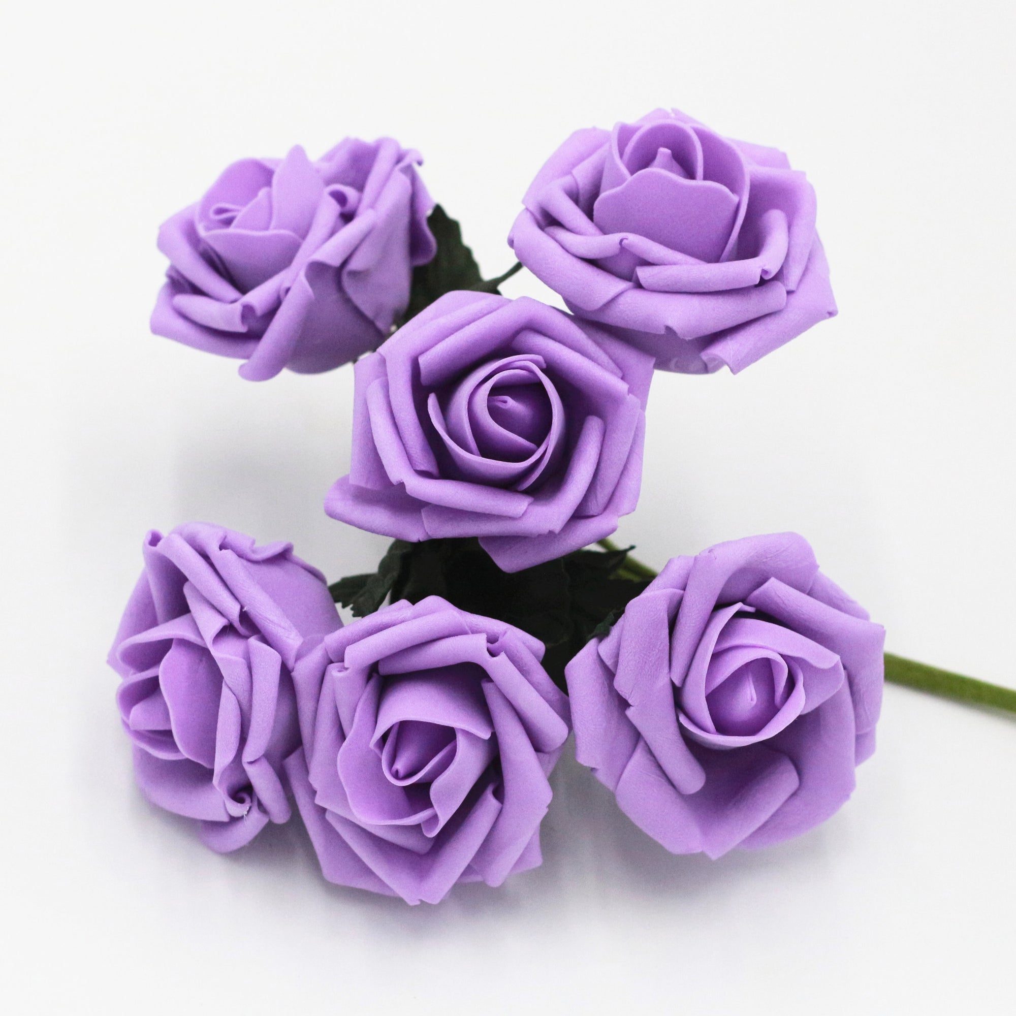 Lavender Rose Flowers Fake Wedding Party Decor