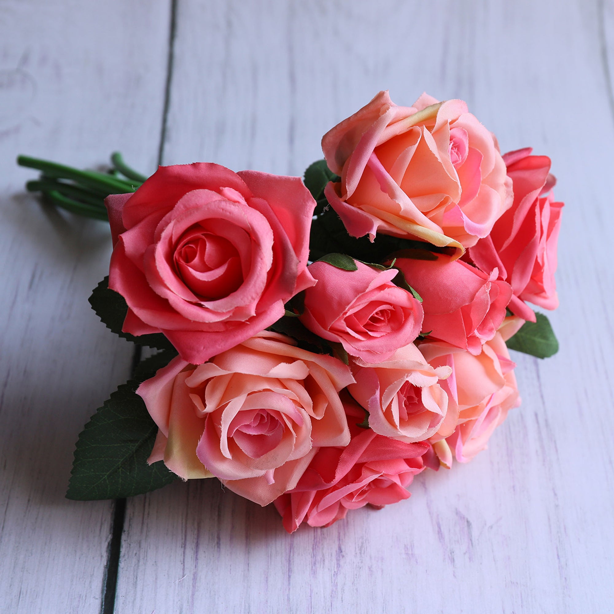 Small Artificial Flower Bouquet for Home Decor DIY Wedding Flowers
