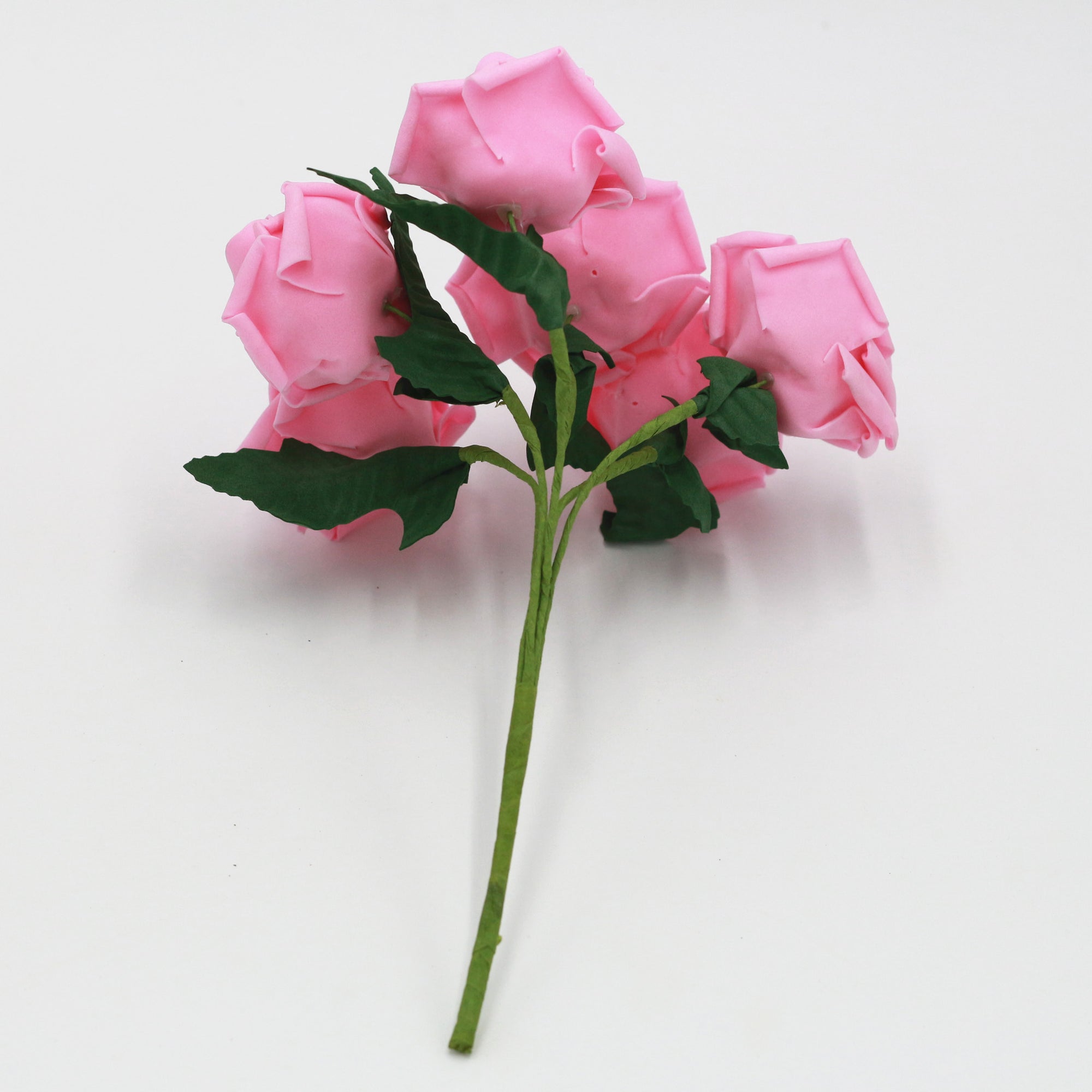 Warm Pink Artificial Flower Supplies Soft Pink Rose