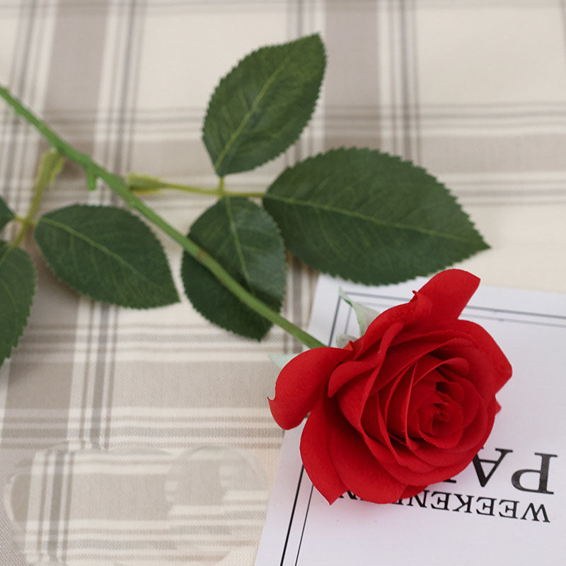 Natural Touch Roses Fake Wedding Flowers Bulk