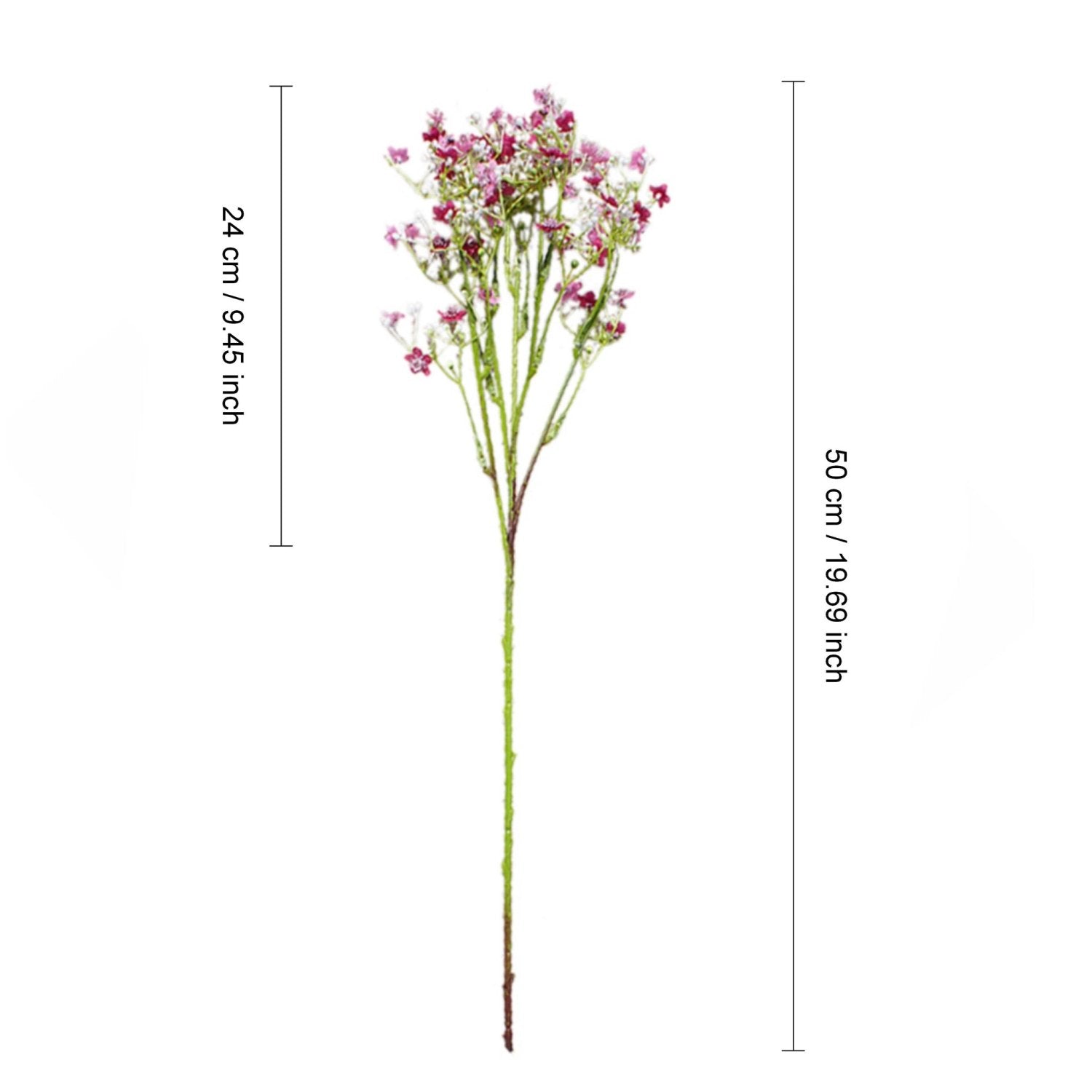 Artificial Baby Breath Flowers Fake Gypsophila - VANRINA