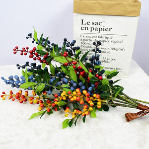 Artificial Berries for Christmas Decorations Door Wreath DIY - VANRINA