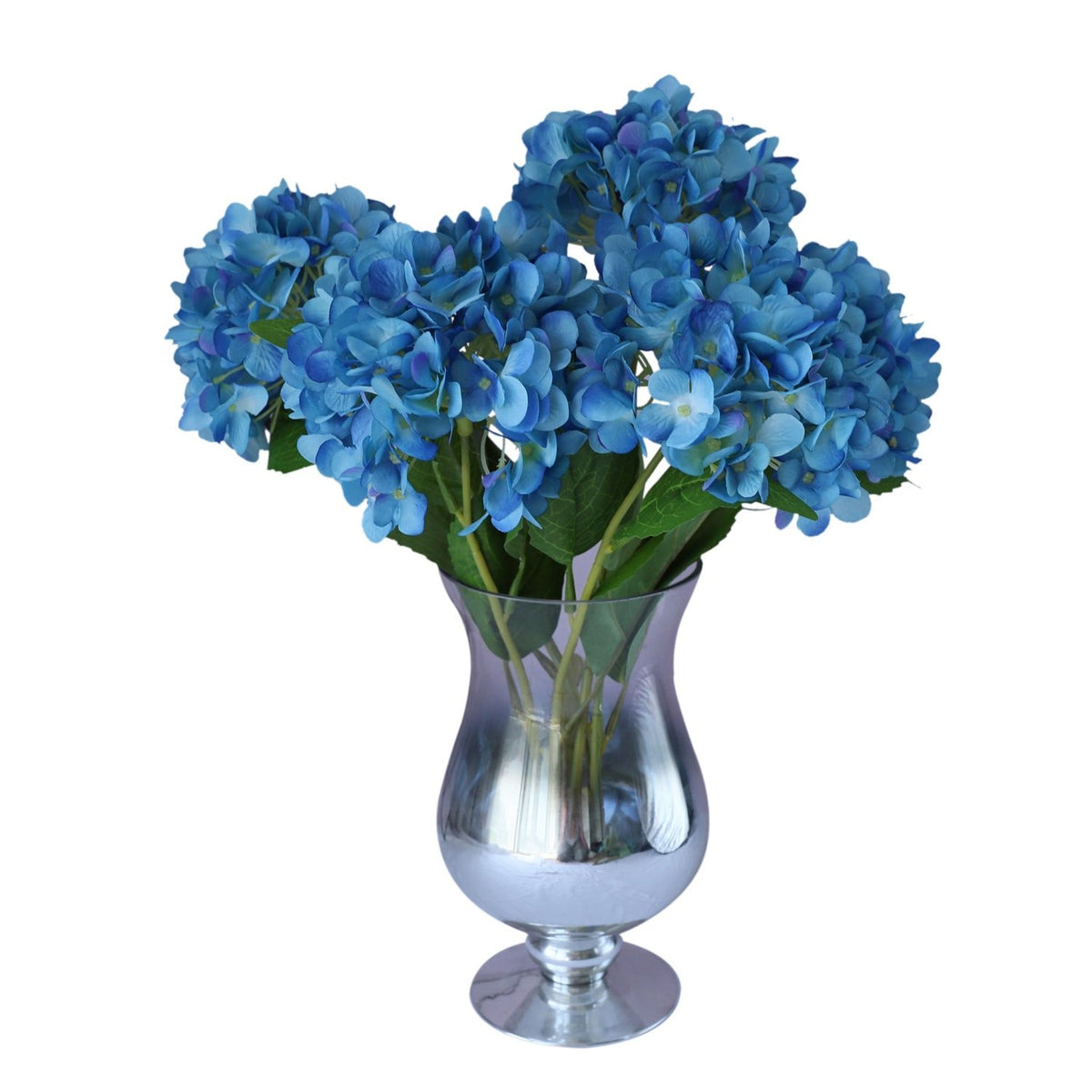 Artificial Blue Hydrangea Bush Large - VANRINA