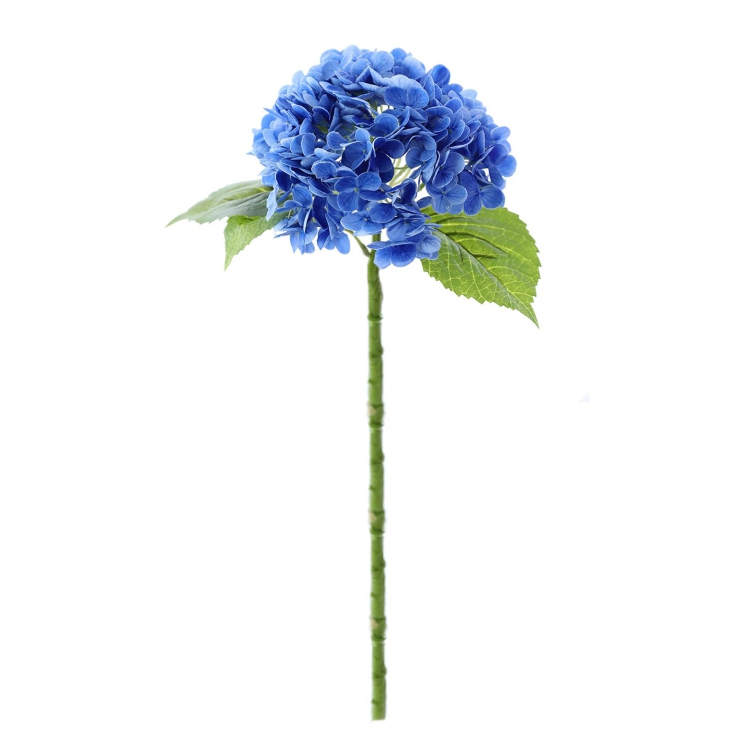 Artificial Blue Hydrangea Bush Real Touch Flowers - VANRINA