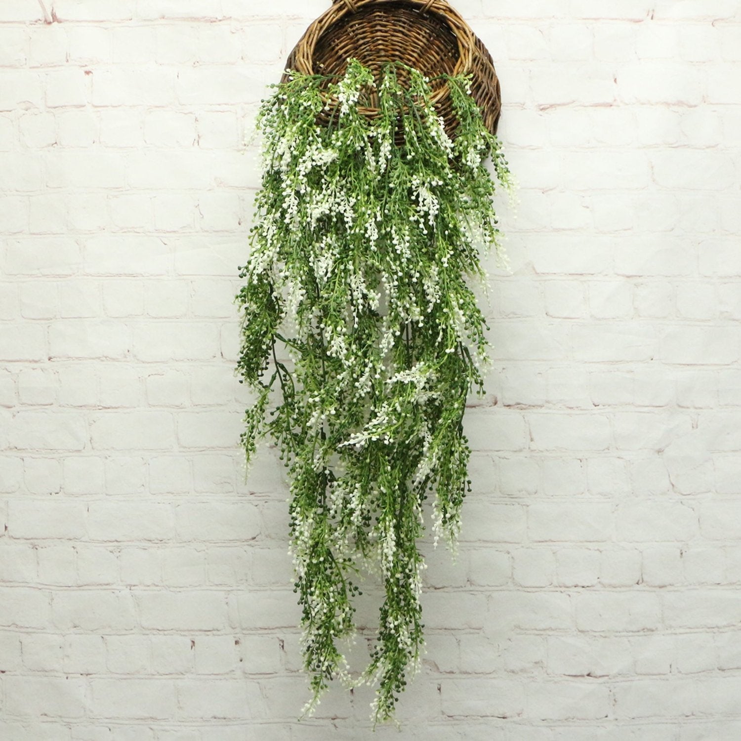 Artificial Hanging Plants for Wall Basket Planters - VANRINA