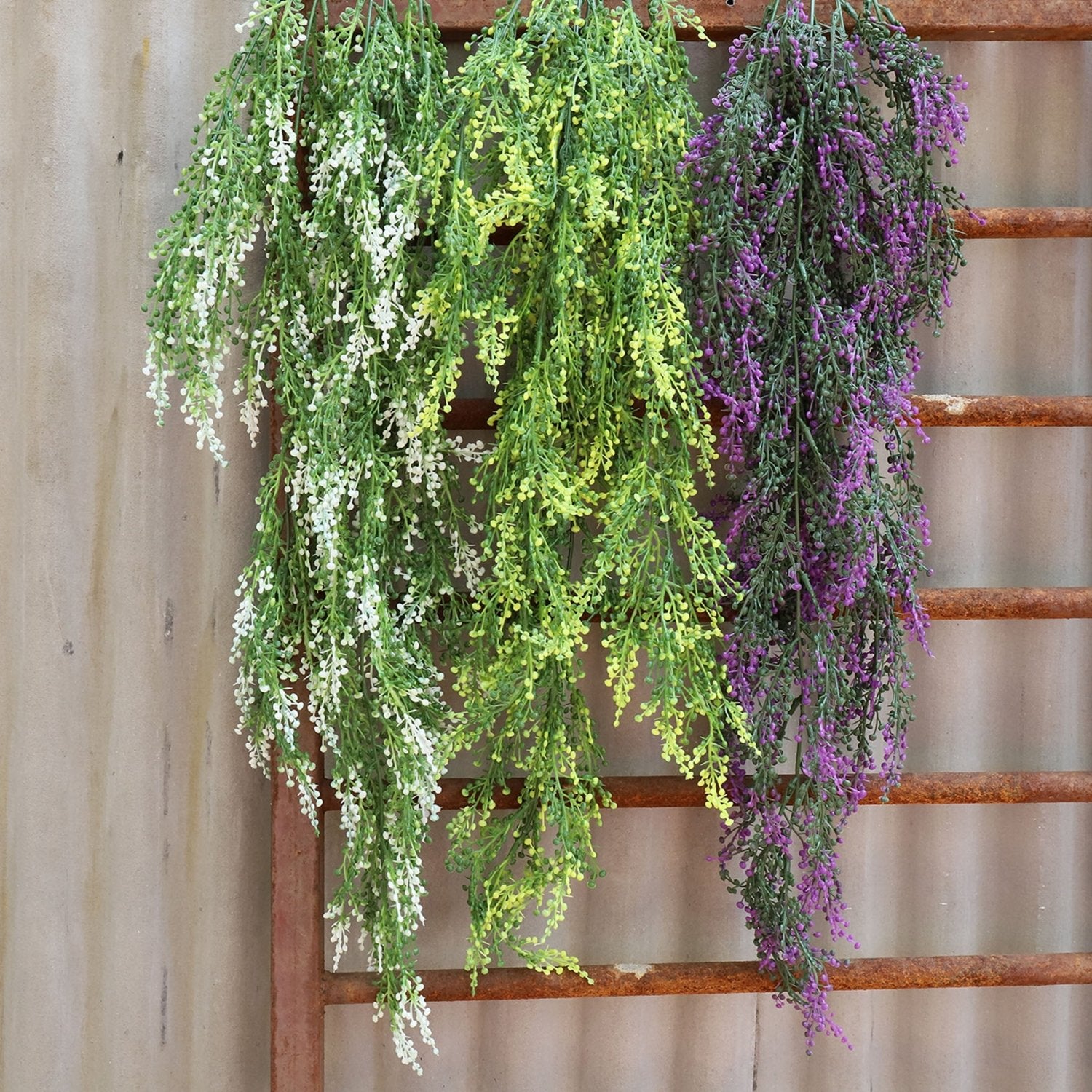 Artificial Hanging Plants for Wall Basket Planters - VANRINA