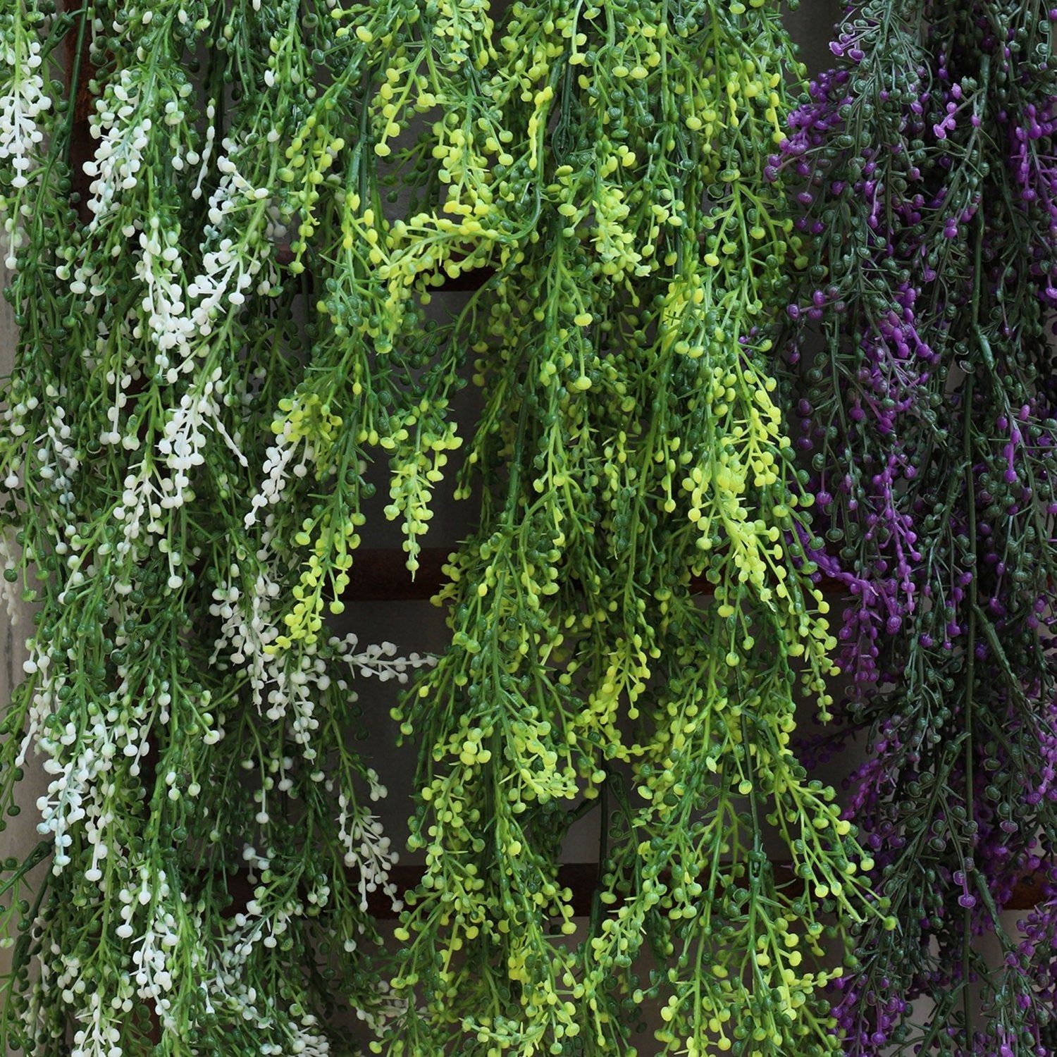 Artificial Hanging Plants for Wall Basket Planters - VANRINA