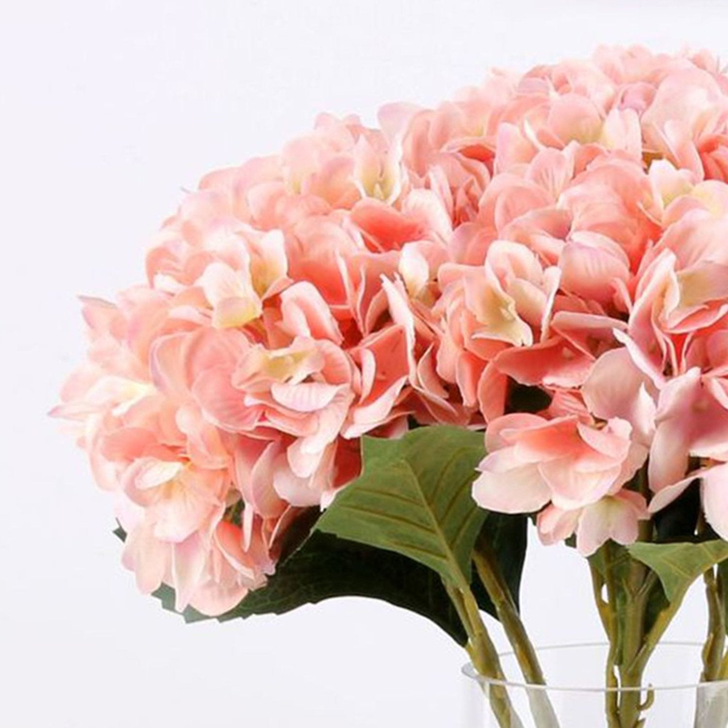 Artificial Hydrangea Bush for Flower Arrangement - VANRINA