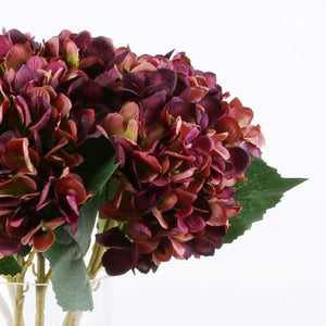 Artificial Hydrangea Bush for Flower Arrangement - VANRINA