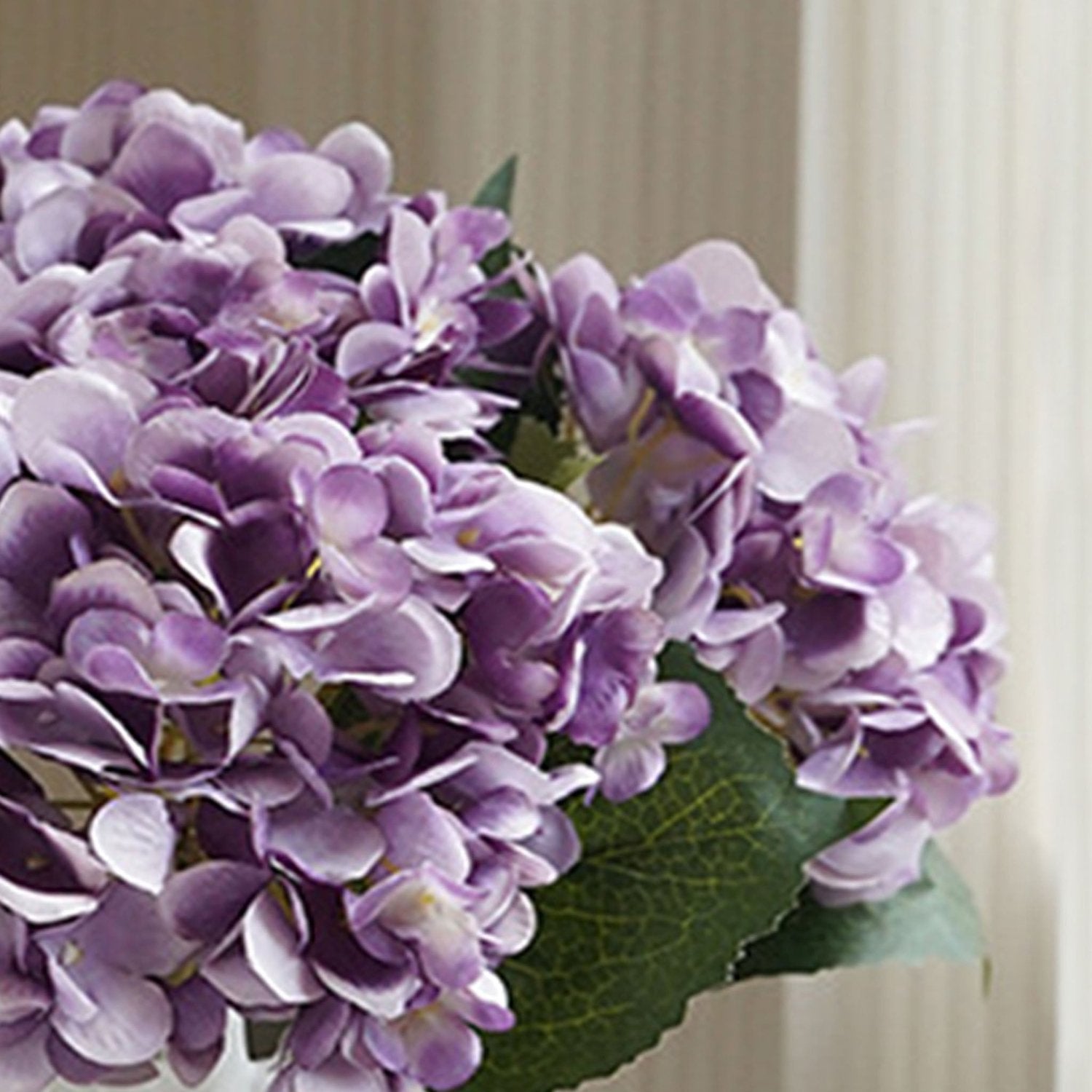 Artificial Hydrangea Bush for Flower Arrangement - VANRINA