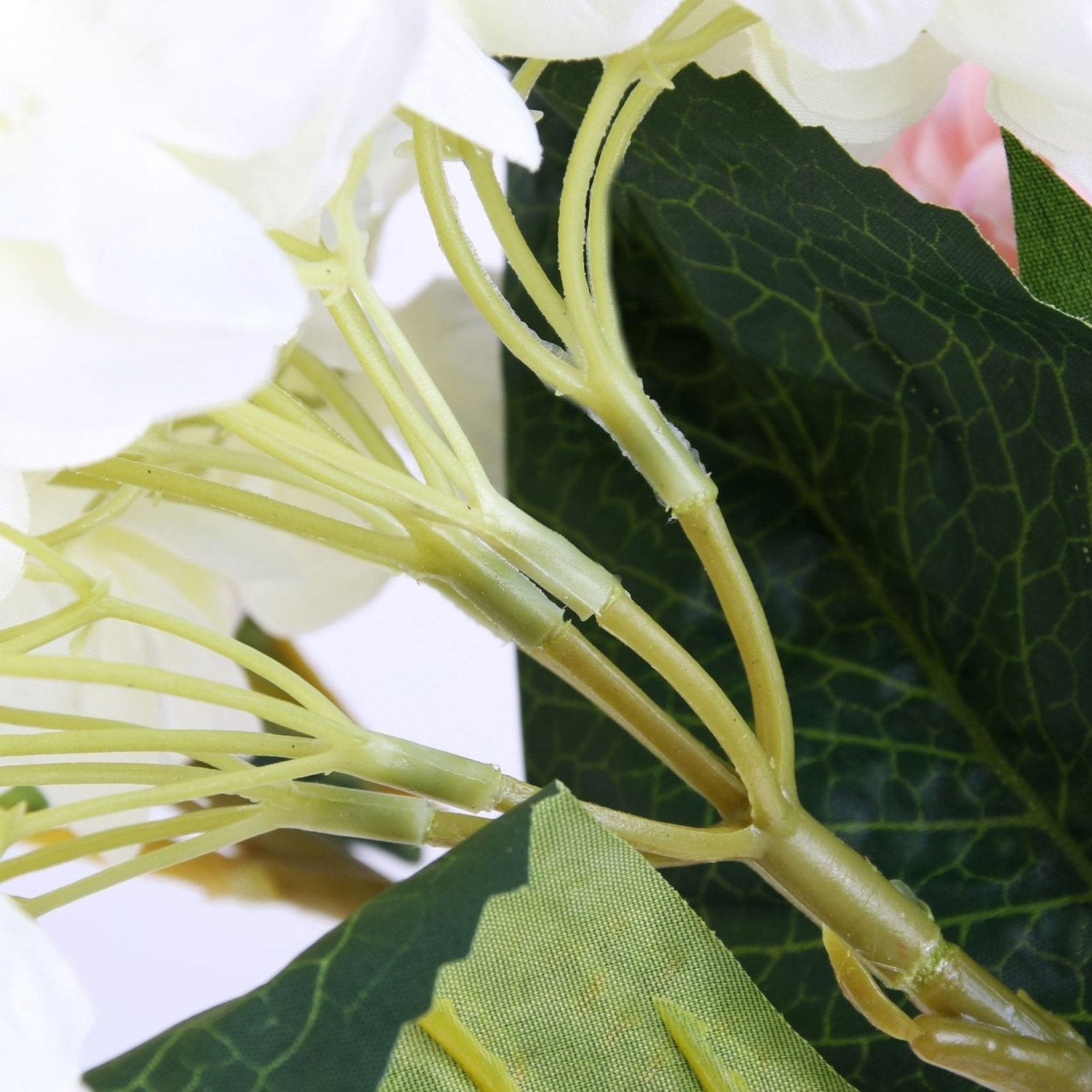 Artificial Hydrangea Bush for Flower Arrangement - VANRINA