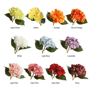 Artificial Hydrangea Bush for Flower Arrangement - VANRINA