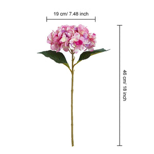 Artificial Hydrangea Bush for Flower Arrangement - VANRINA