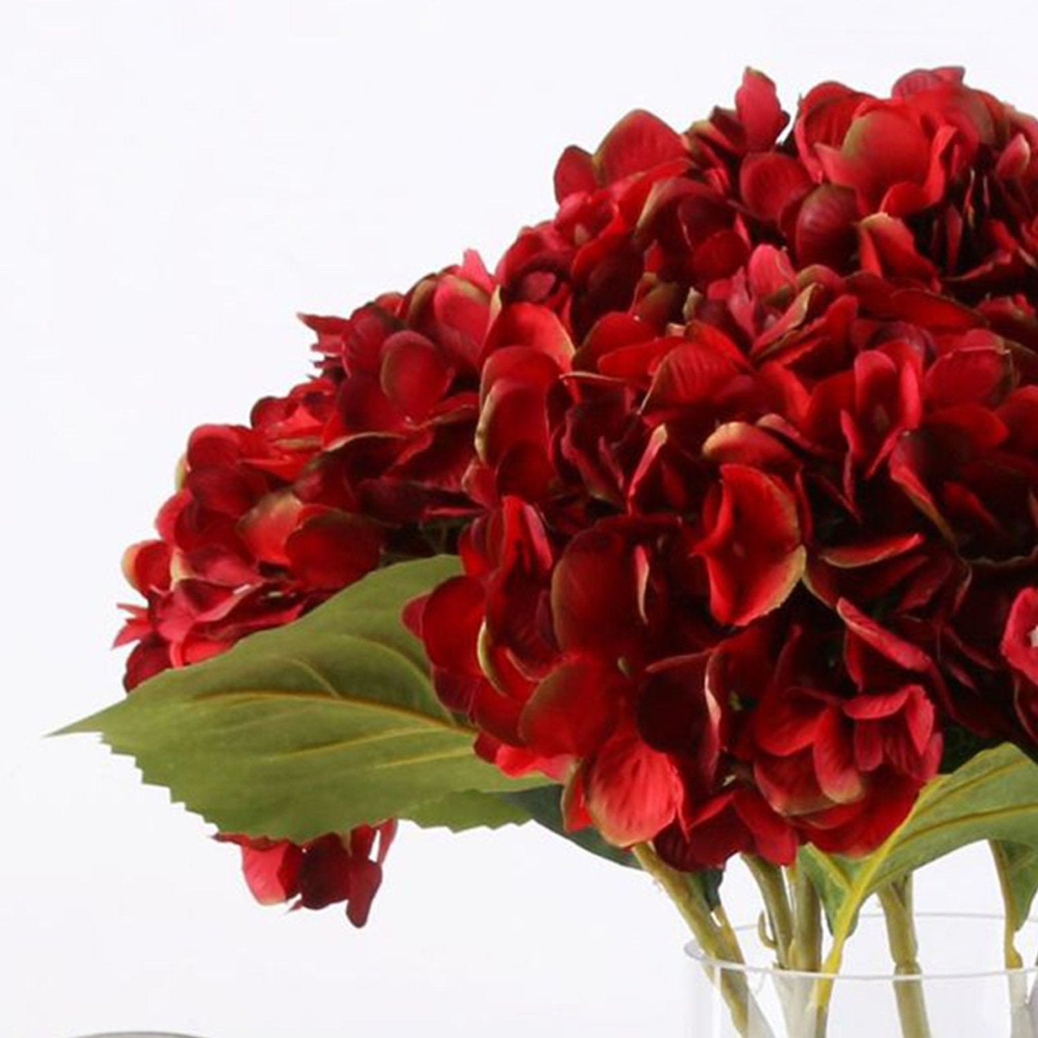 Artificial Hydrangea Bush for Flower Arrangement - VANRINA