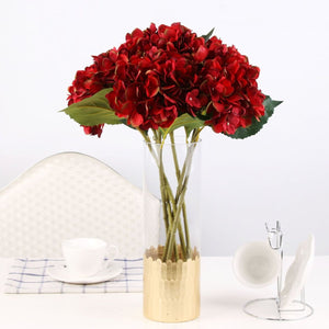 Artificial Hydrangea Bush for Flower Arrangement - VANRINA
